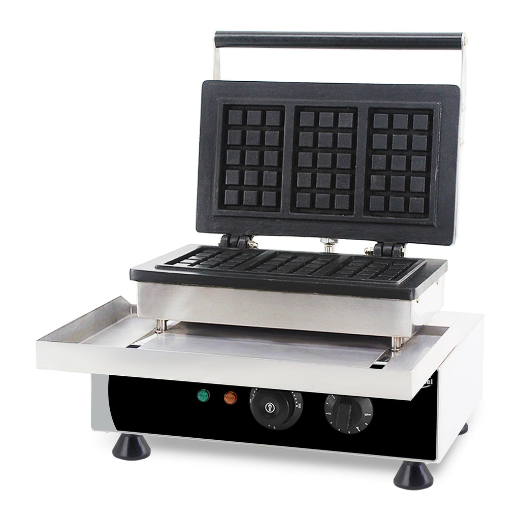 CombiSteel WAFFLE IRON 3PCS BRUSSELS WAFFLE