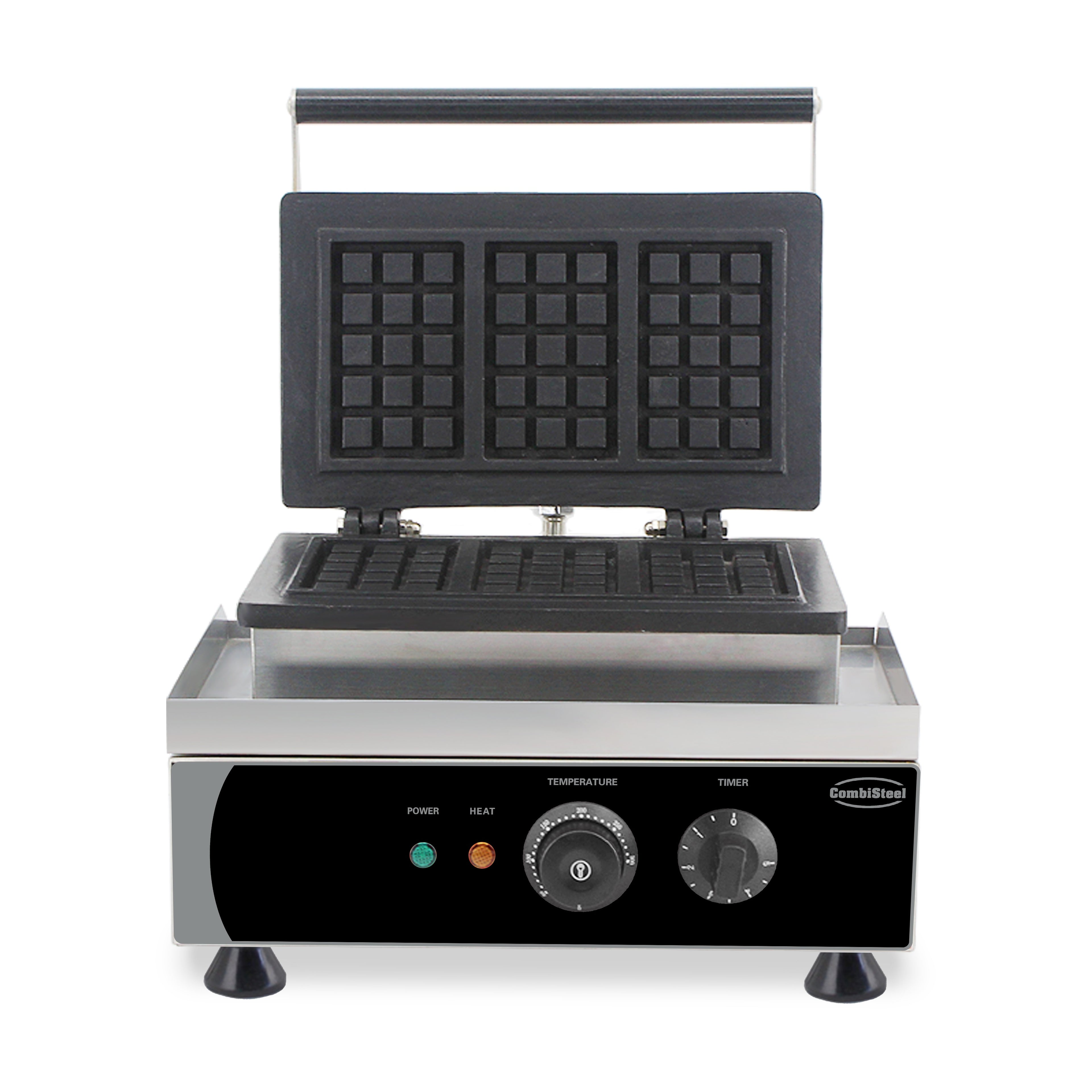 CombiSteel WAFFLE IRON 3PCS BRUSSELS WAFFLE