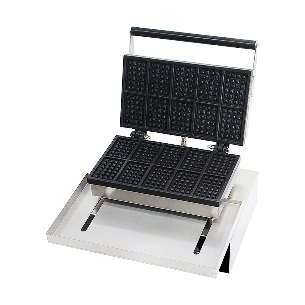 CombiSteel WAFFLE IRON 10PCS BRUSSELS WAFFLE