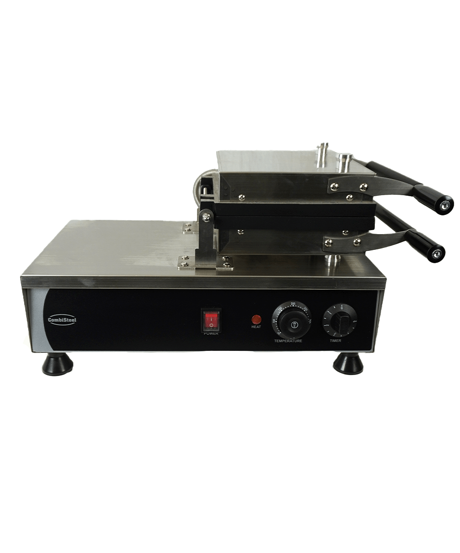 CombiSteel ROTATING WAFFLE IRON 2PCS BRUSSELS WAFFLE