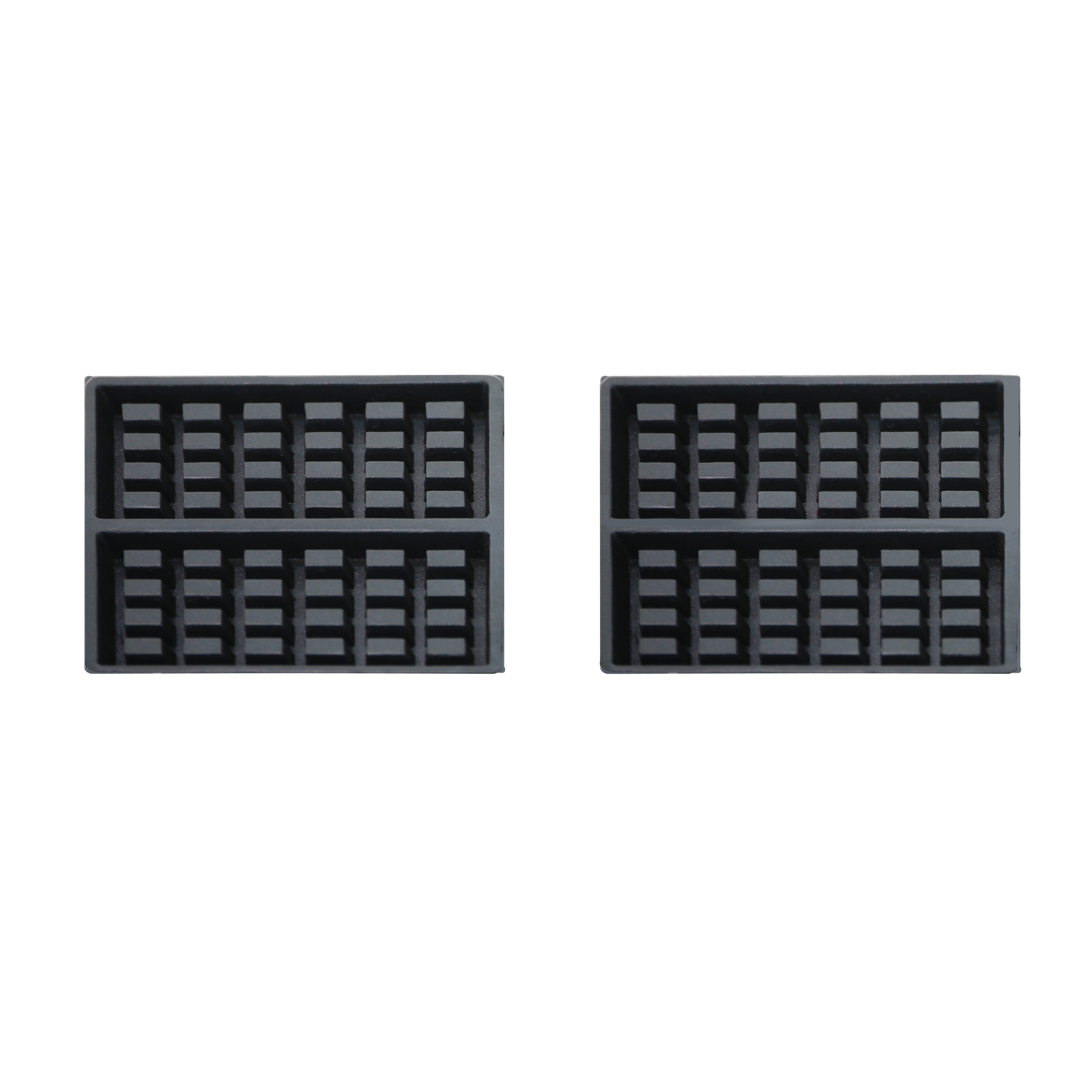 CombiSteel ROTATING WAFFLE IRON 2PCS BRUSSELS WAFFLE