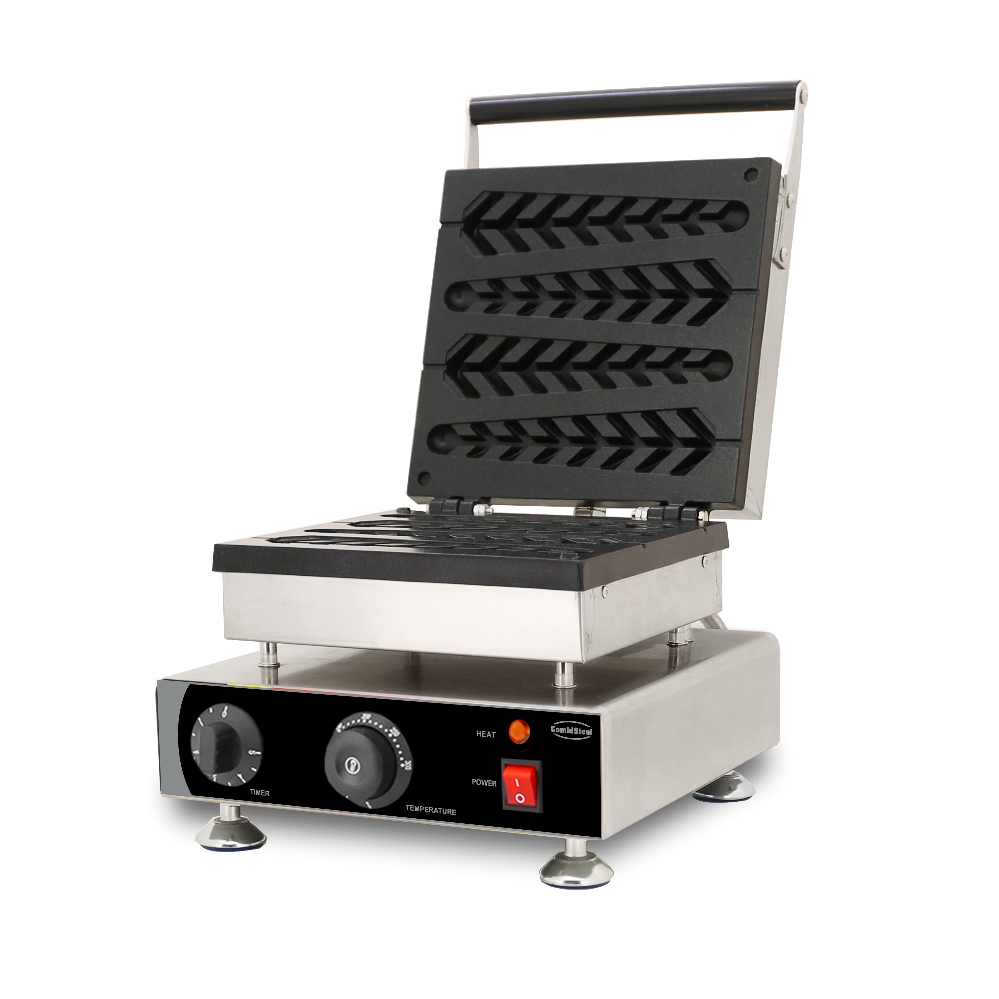 CombiSteel WAFFLE IRON 4PCS PINE TREE LOLLIPOP