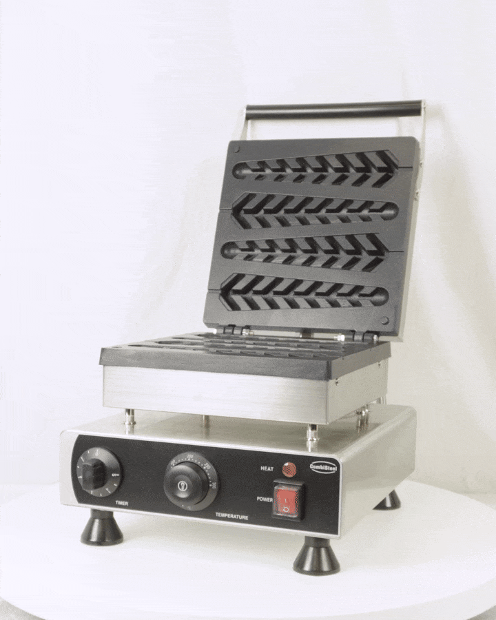 CombiSteel WAFFLE IRON 4PCS PINE TREE LOLLIPOP