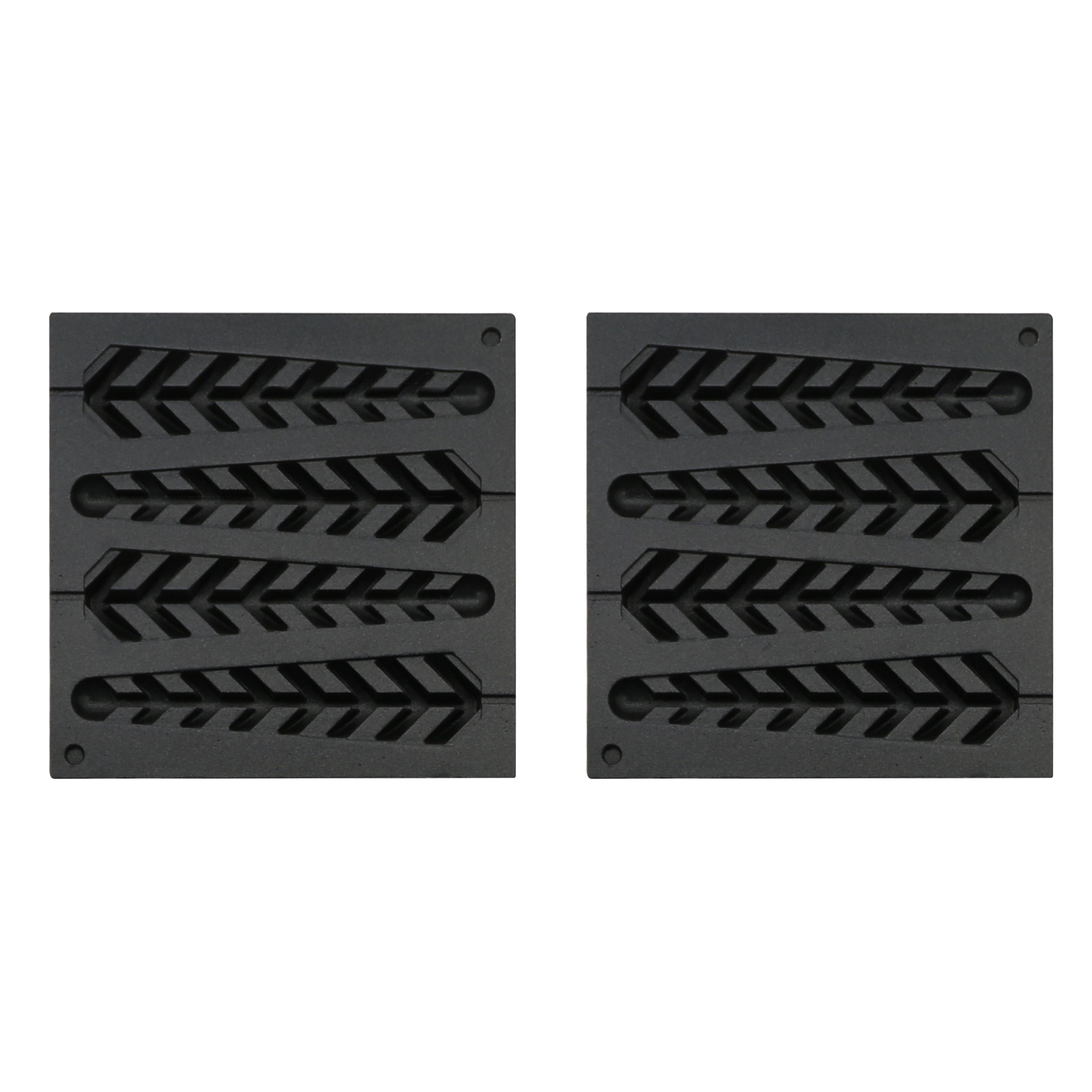 CombiSteel WAFFLE IRON 4PCS PINE TREE LOLLIPOP