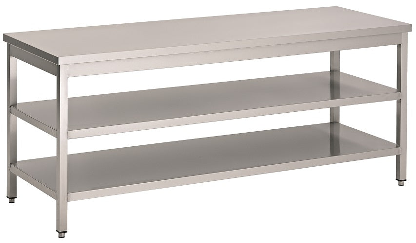 CombiSteel 600 WORKTABLE 2 SHELVES 1000