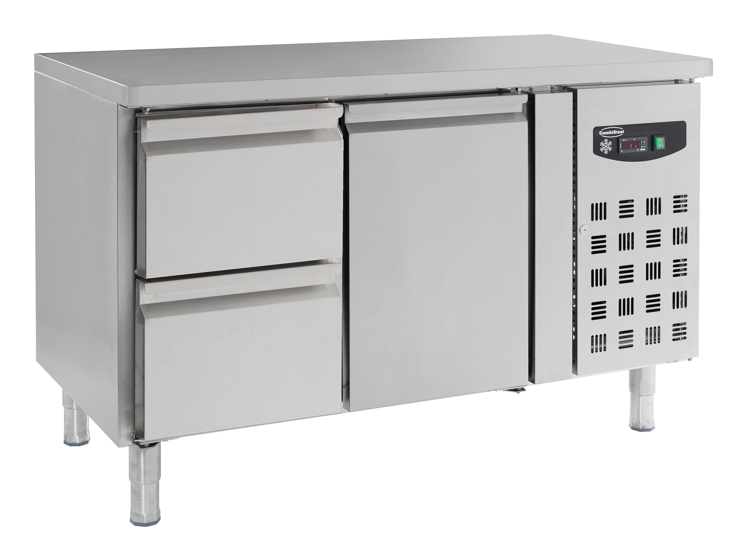 CombiSteel 700 REFRIGERATED COUNTER 1 DOOR AND 2 DRAWERS – commercial catering equipment