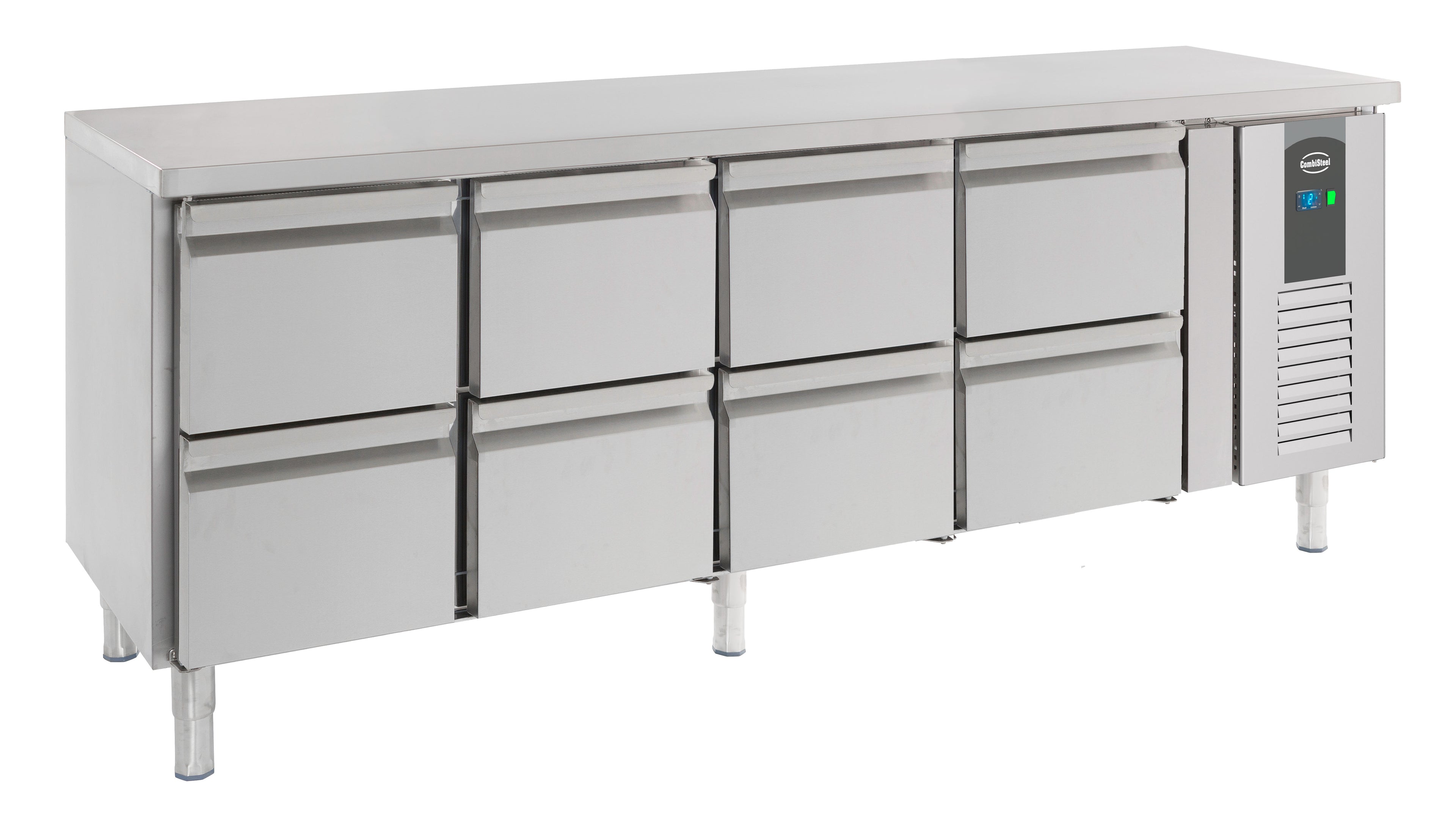 CombiSteel 700 REFRIGERATED COUNTER 8 DRAWERS – commercial catering equipment