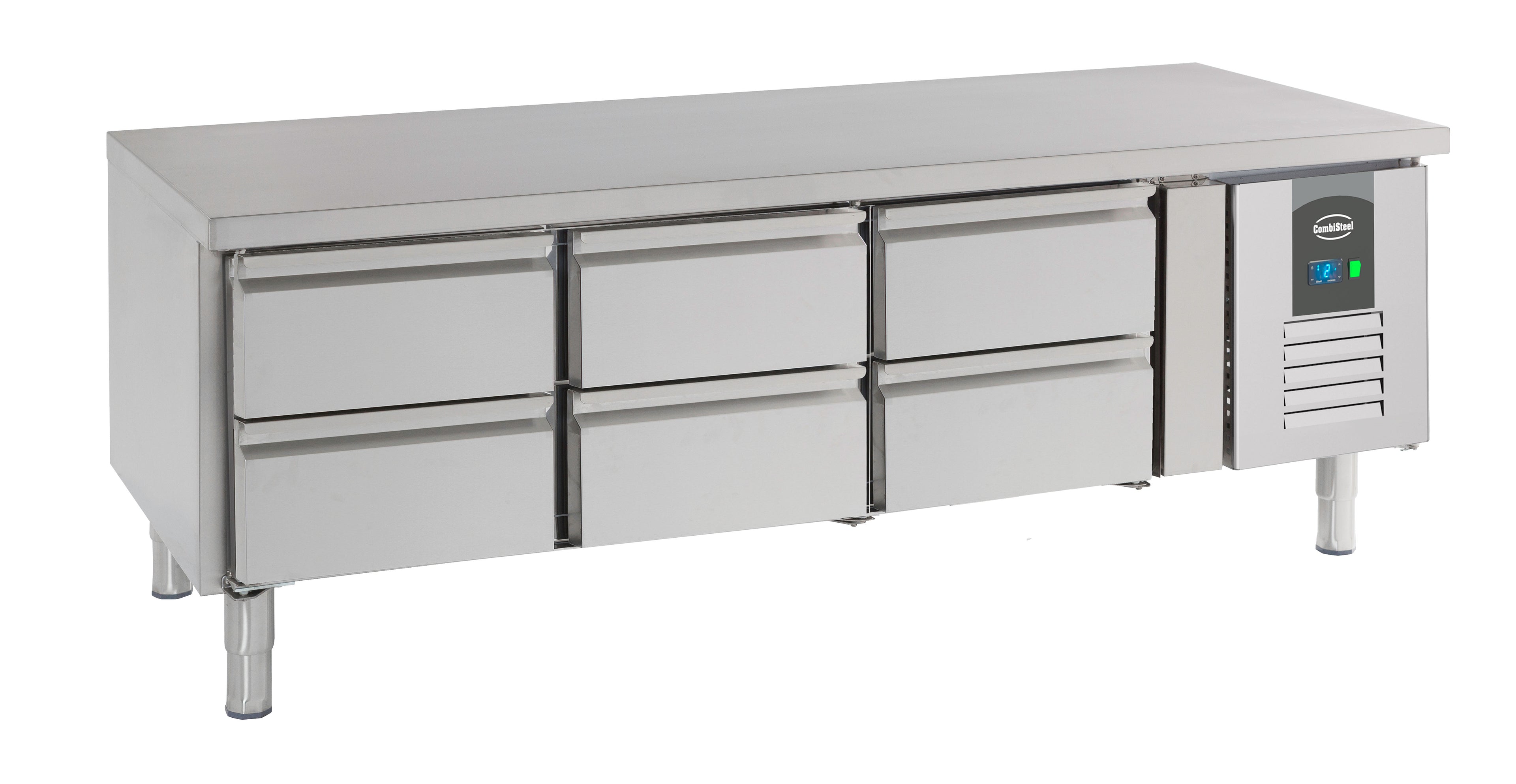 CombiSteel REFRIGERATED COUNTER 650 HEIGHT 6 DRAWERS – commercial catering equipment