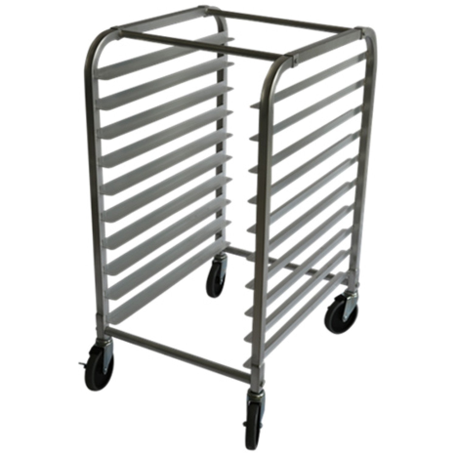 Rack/Tray/Pan Trolley Aluminium for 660x460x980mm sheet pan 10 tier ALRK10