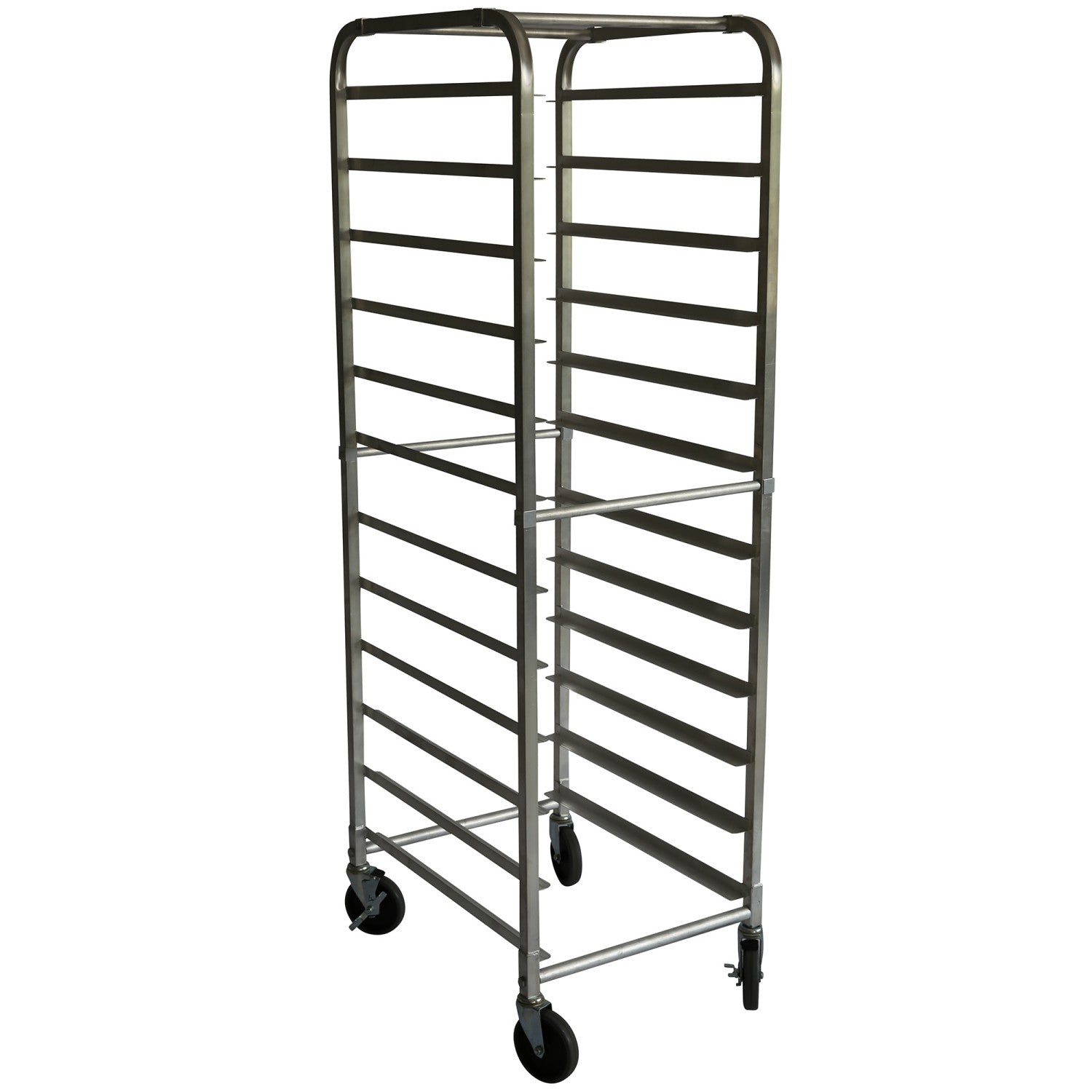 Rack/Tray/Pan Trolley Aluminium for 660x460x1753mm sheet pan 12 tier ALRK12