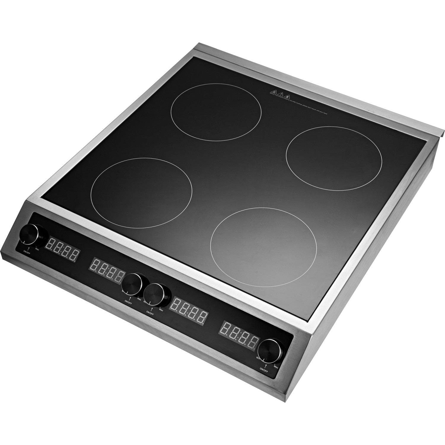 Professional Induction Cooker 4 hobs 10kW AMCD401