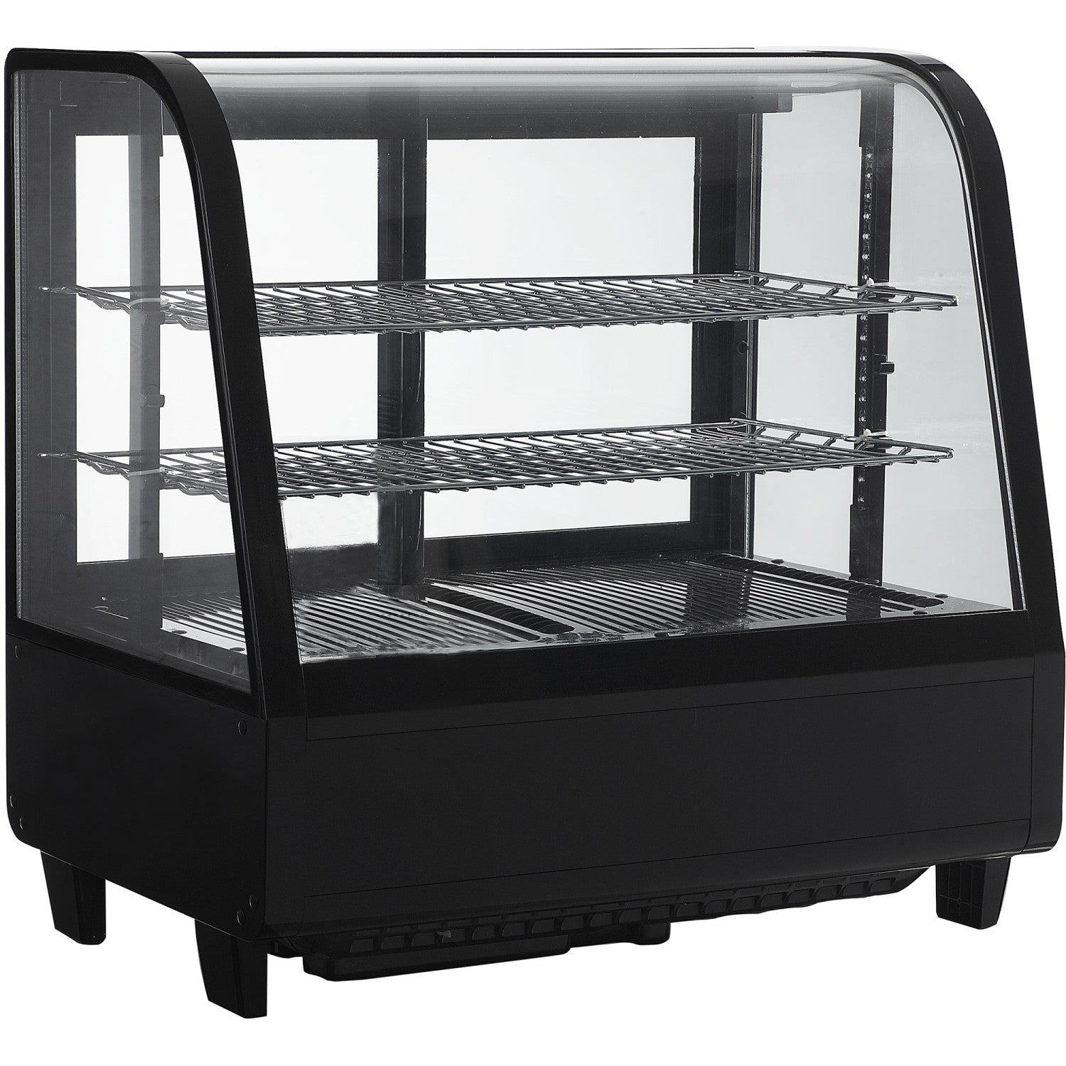 Display Fridge 100 litres 2 shelves Black CW100B