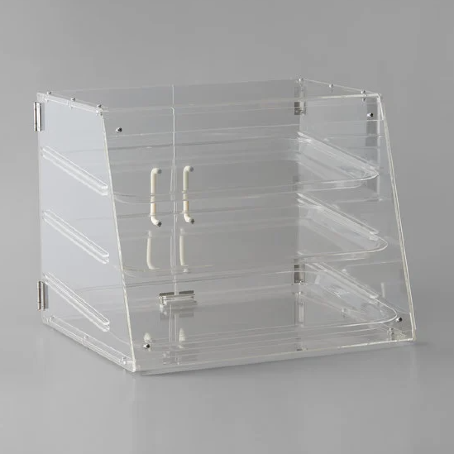 3 Tier Acrylic Bakery Display Case with Rear Doors DETDTBC10903