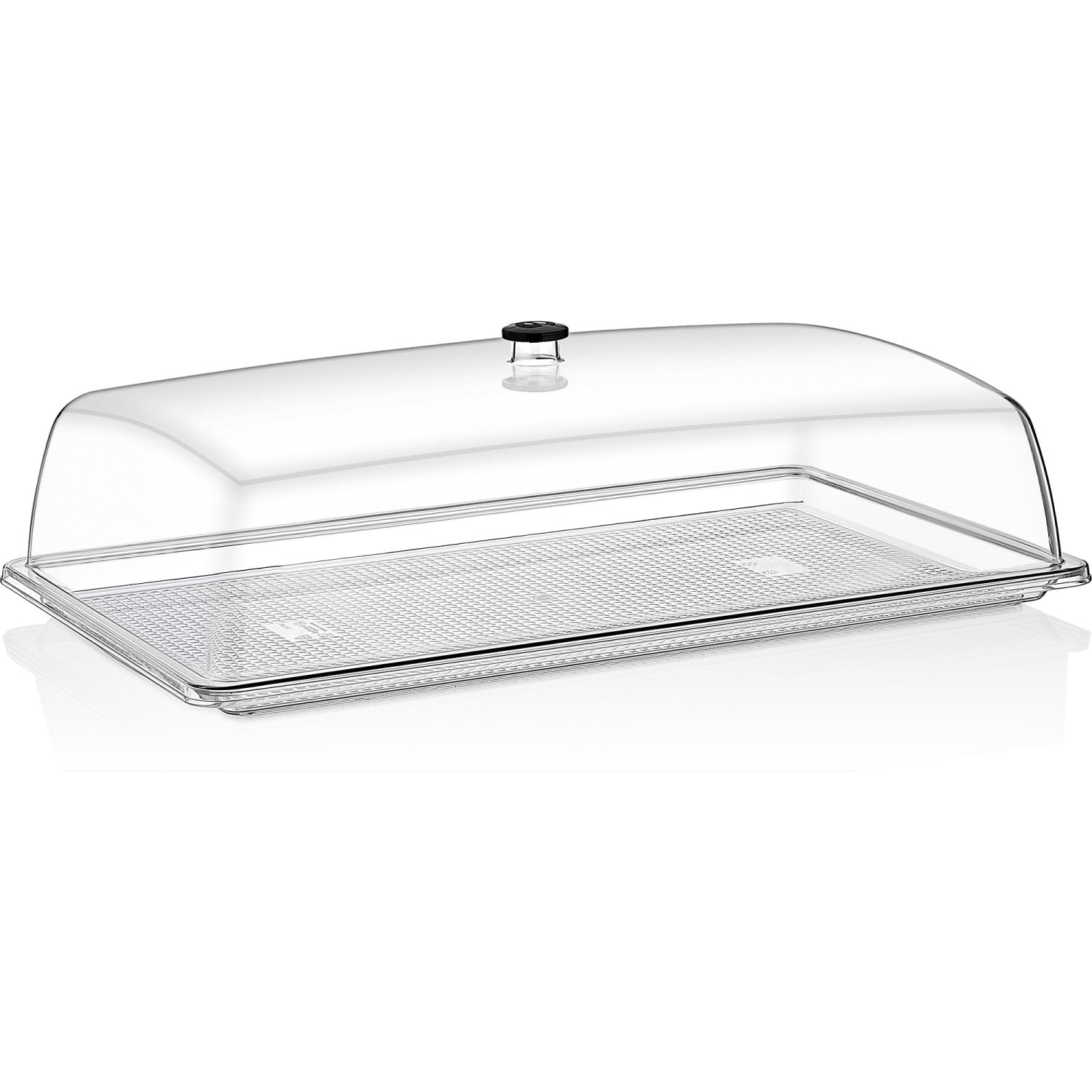Polycarbonate Gastronorm Tray with Dome Cover GN1/1 Depth 20mm GFT11-GF11