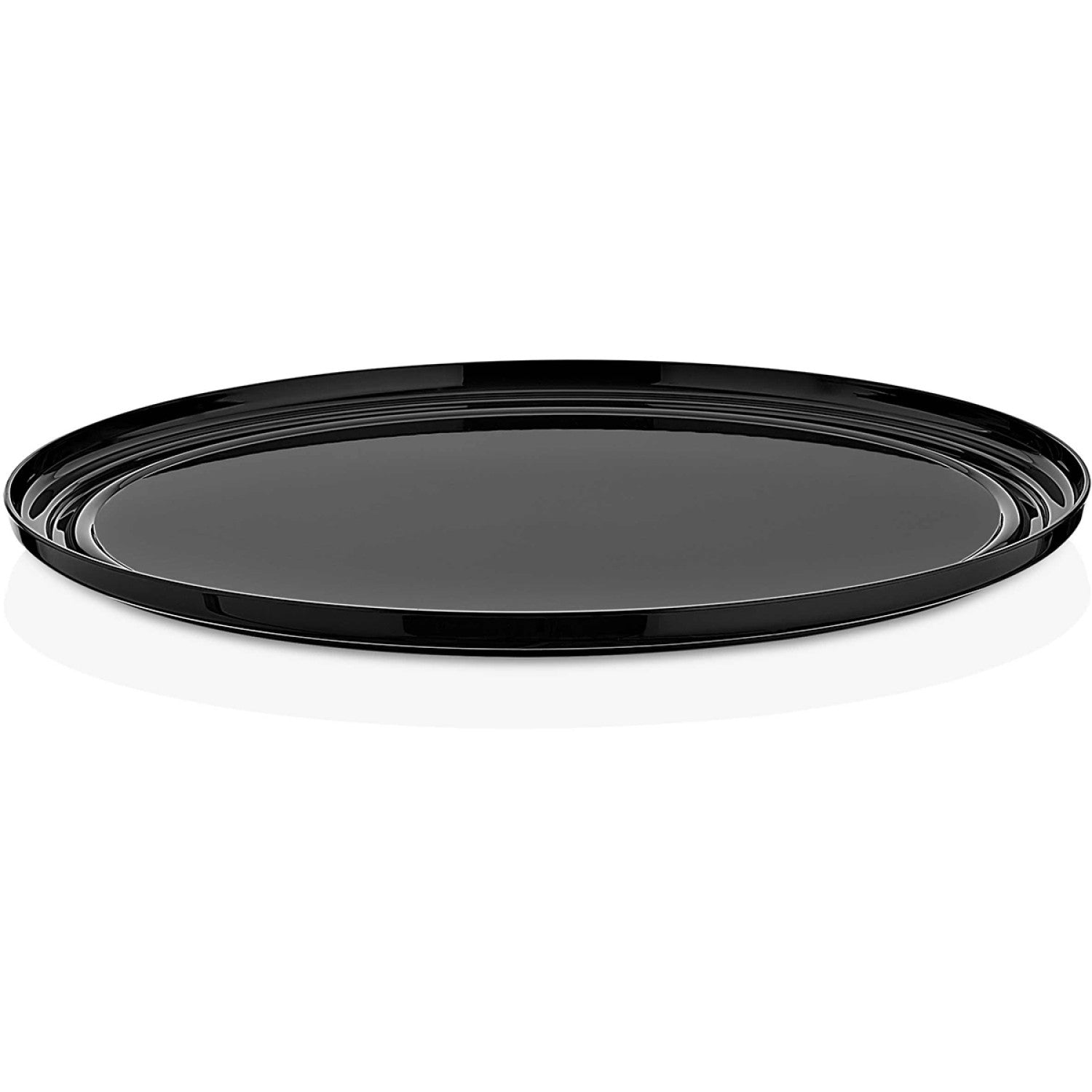 Polycarbonate Gastronorm Tray Round Ø350mm Depth 20mm Black GFT14B