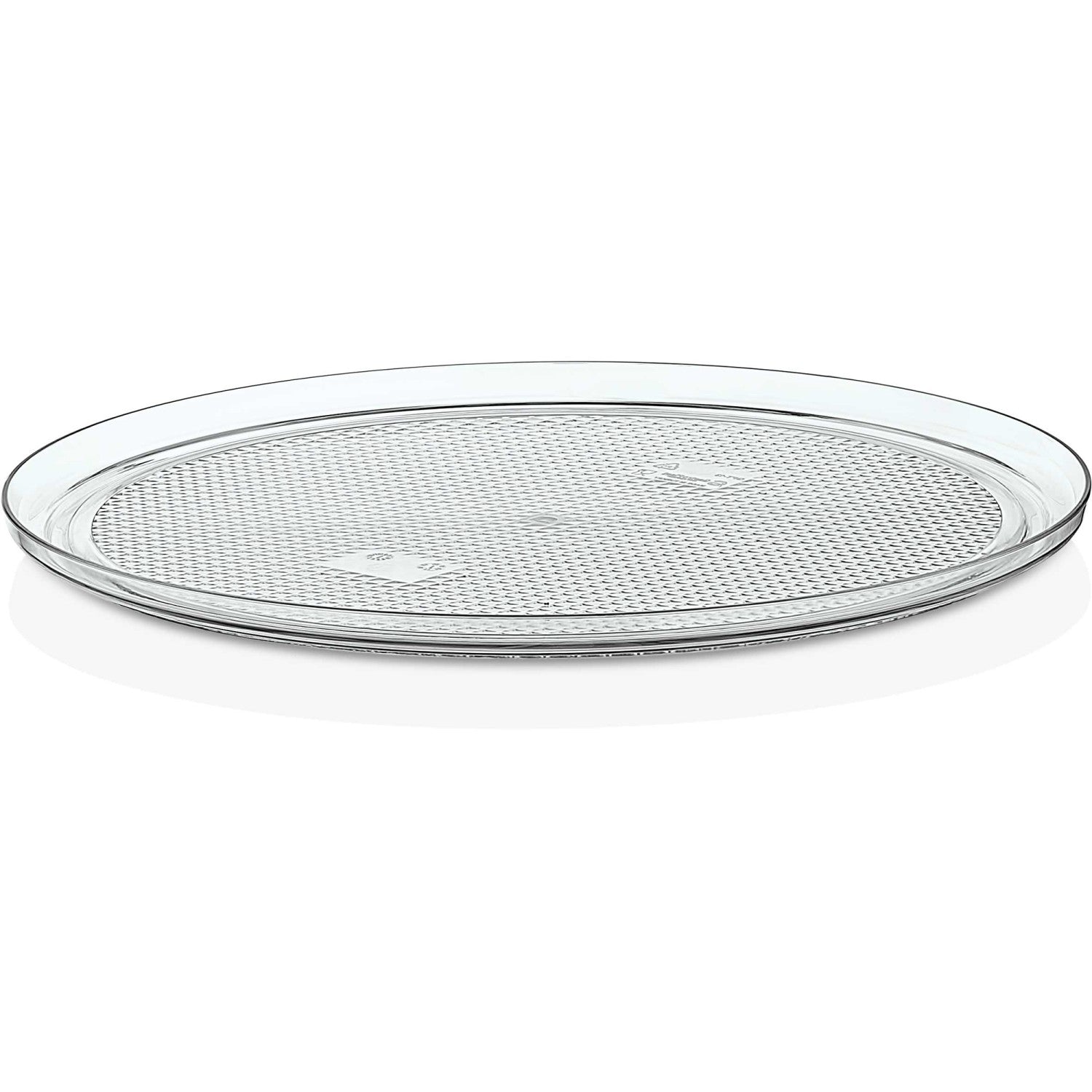Polycarbonate Tray Round Ø290mm Depth 20mm Clear GFT15