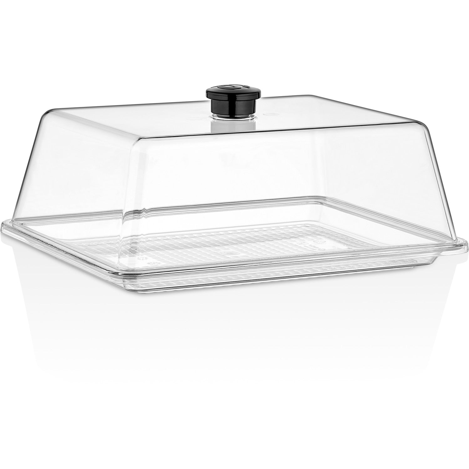 Polycarbonate Tray with Dome Cover 210x270mm Clear GFT16-GF16
