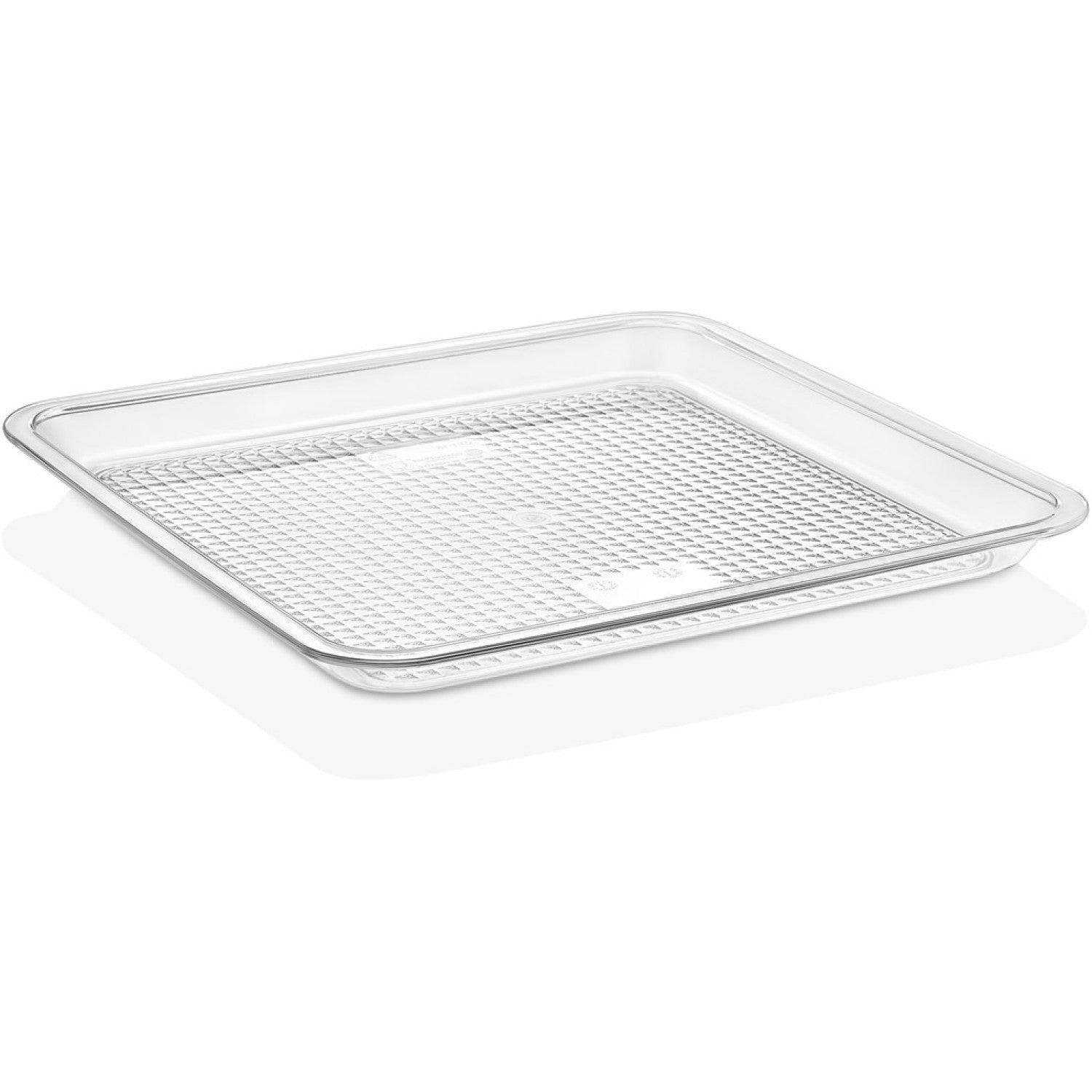 Polycarbonate Tray 280x280x20mm Clear GFT18