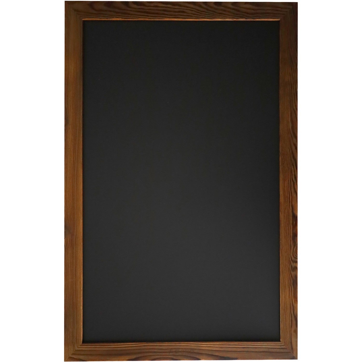 Wall-Mounted Chalk Board with Magnetic Surface Brown Frame 11"×17" (279×432mm) GWA282