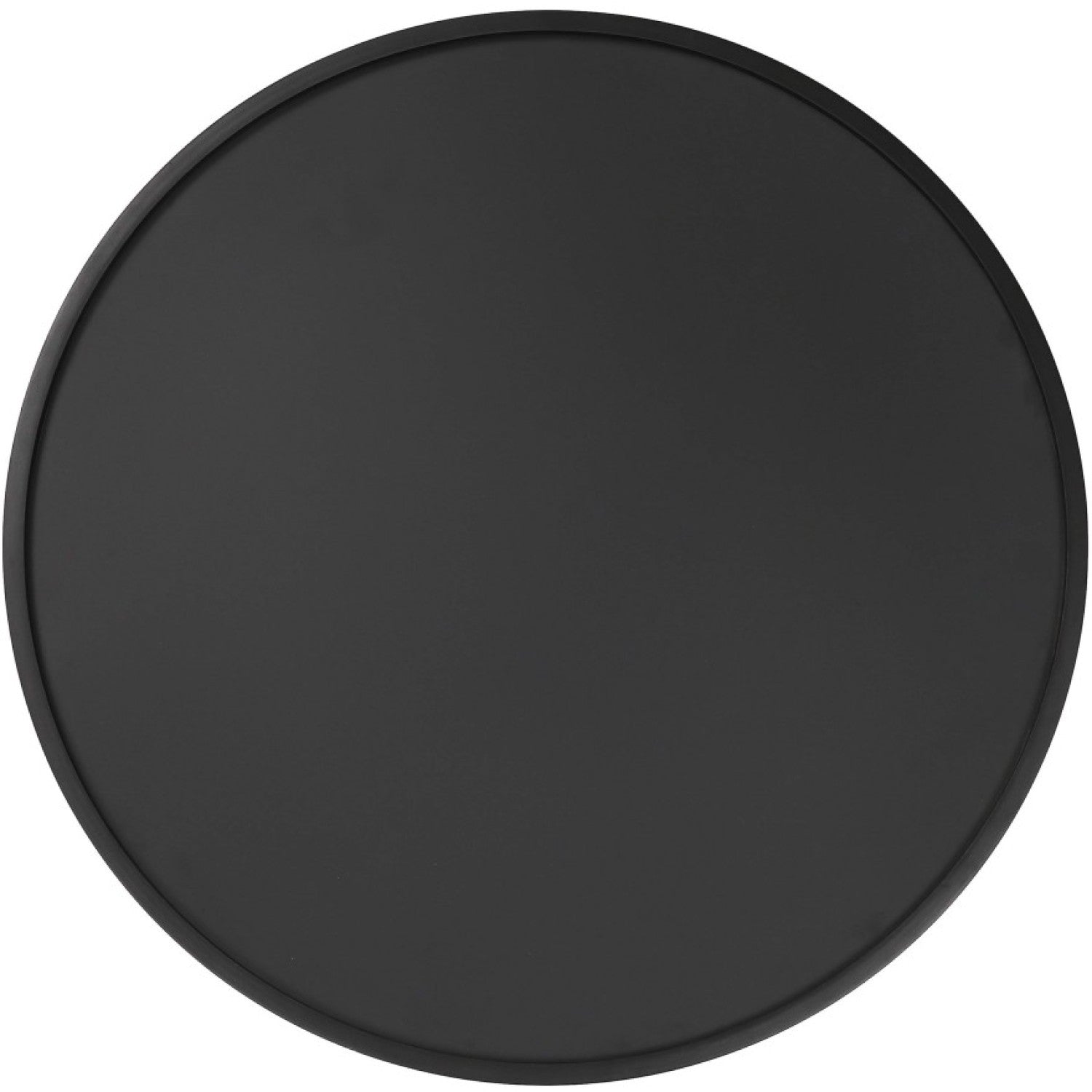 Wall-Mounted Circle Chalk Board with Magnetic Surface Black Frame ∅24" (610mm) GWA300