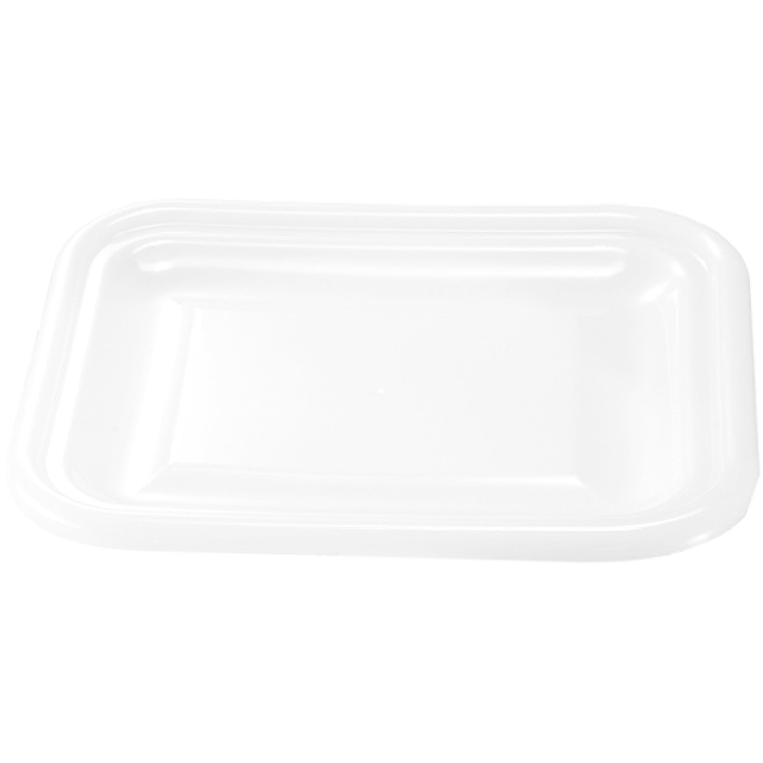 White Polyethylene (PE) Lid for Storage Box GZFH1010 530x385x20mm GZFH1012