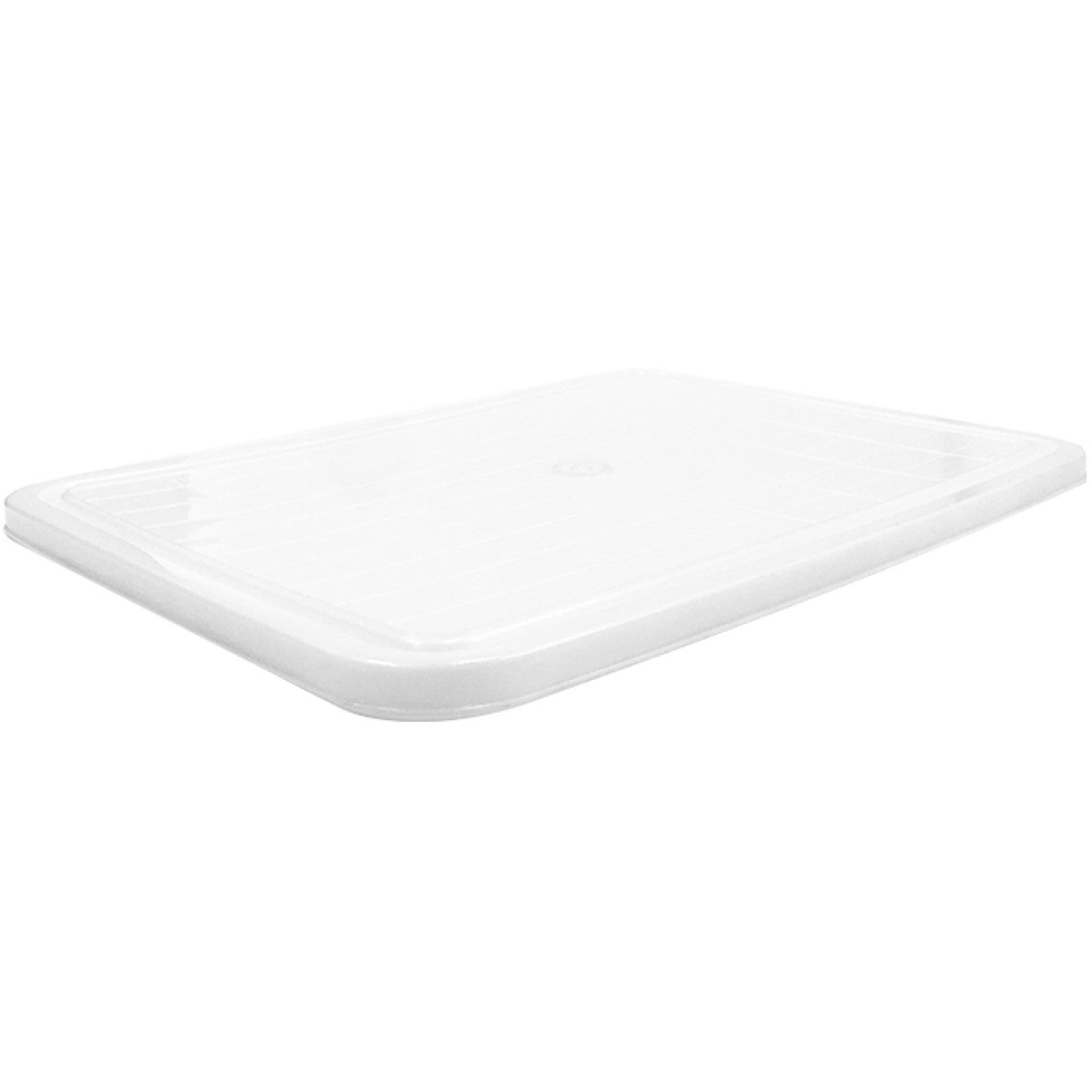 White Polyethylene (PE) Lid for Storage Box GZFH1016 605x430x18mm GZFH1018
