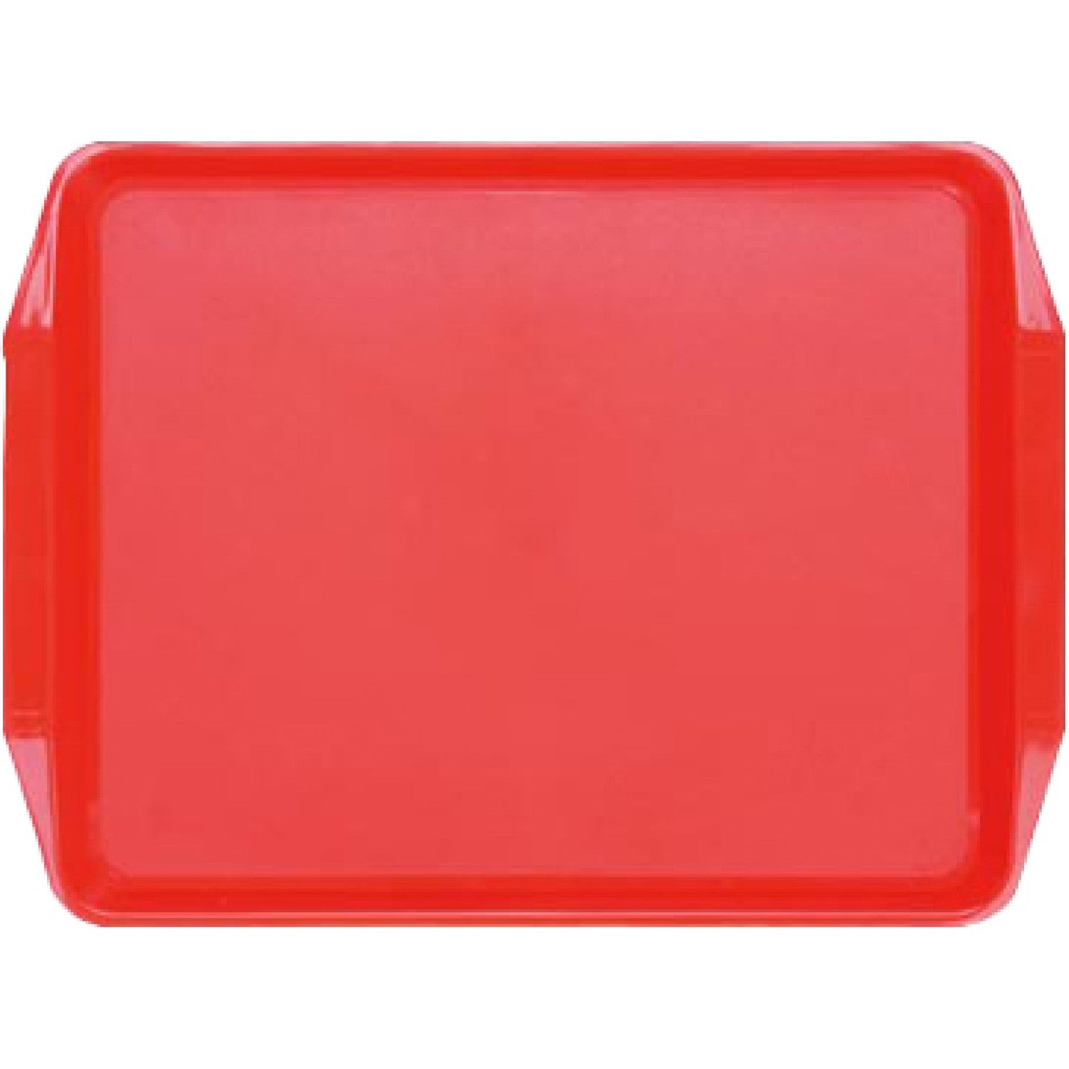 Fast Food Tray Red ABS Plastic 435x325x25mm GZFH7102