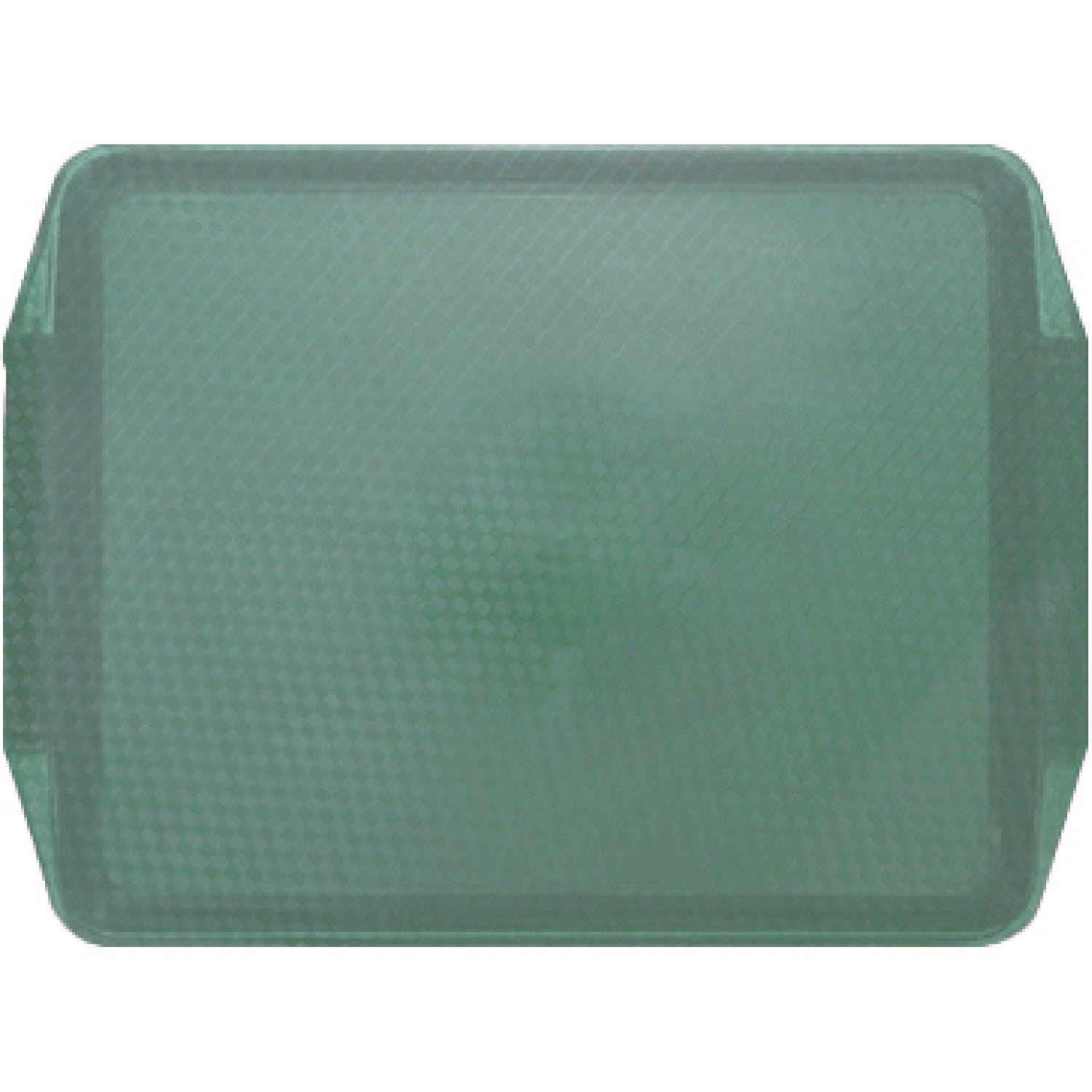 Fast Food Tray Green ABS Plastic 435x325x25mm GZFH7104
