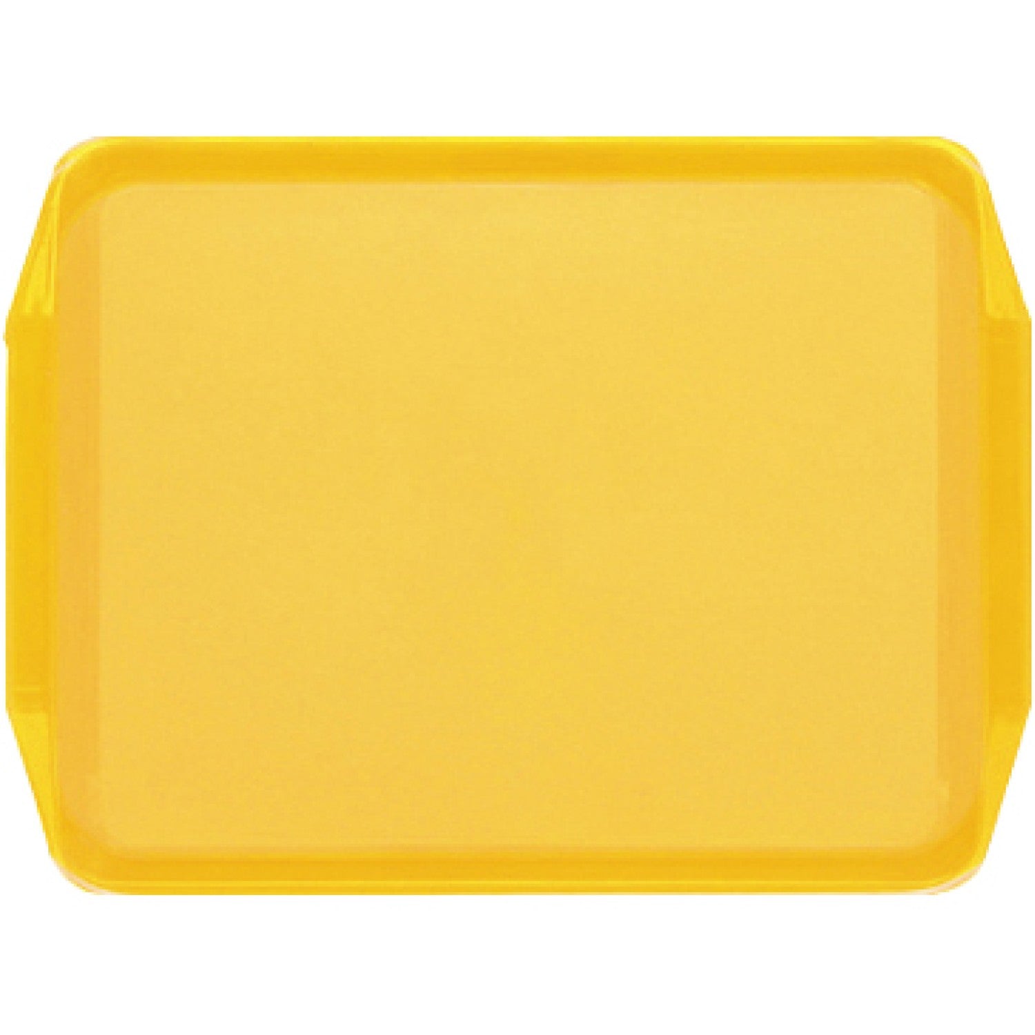 Fast Food Tray Yellow ABS Plastic 455x325x25mm GZFH7114