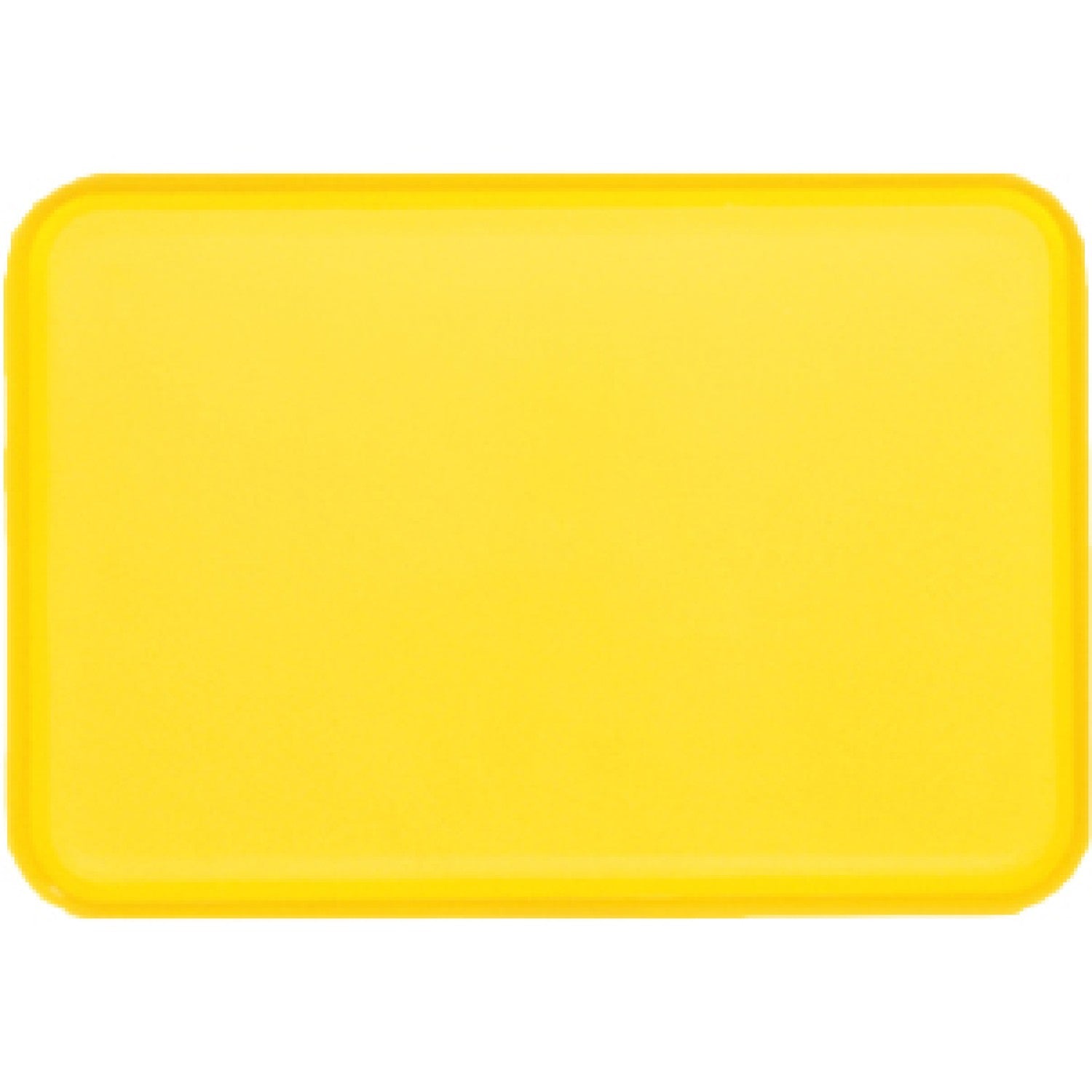 Fast Food Tray Yellow ABS Plastic 212x146x15mm GZFH722