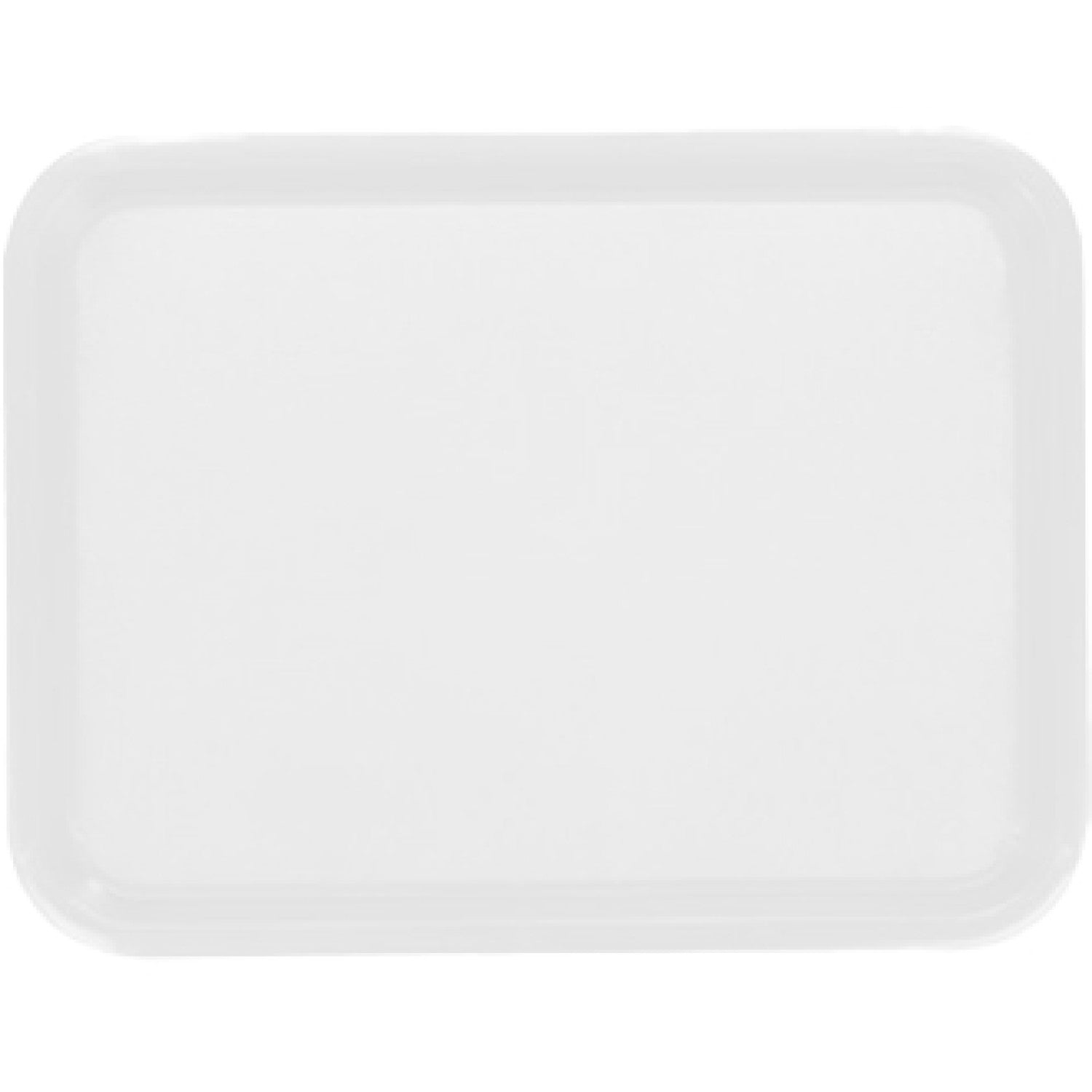 Fast Food Tray White ABS Plastic 434x318x19mm GZFH740