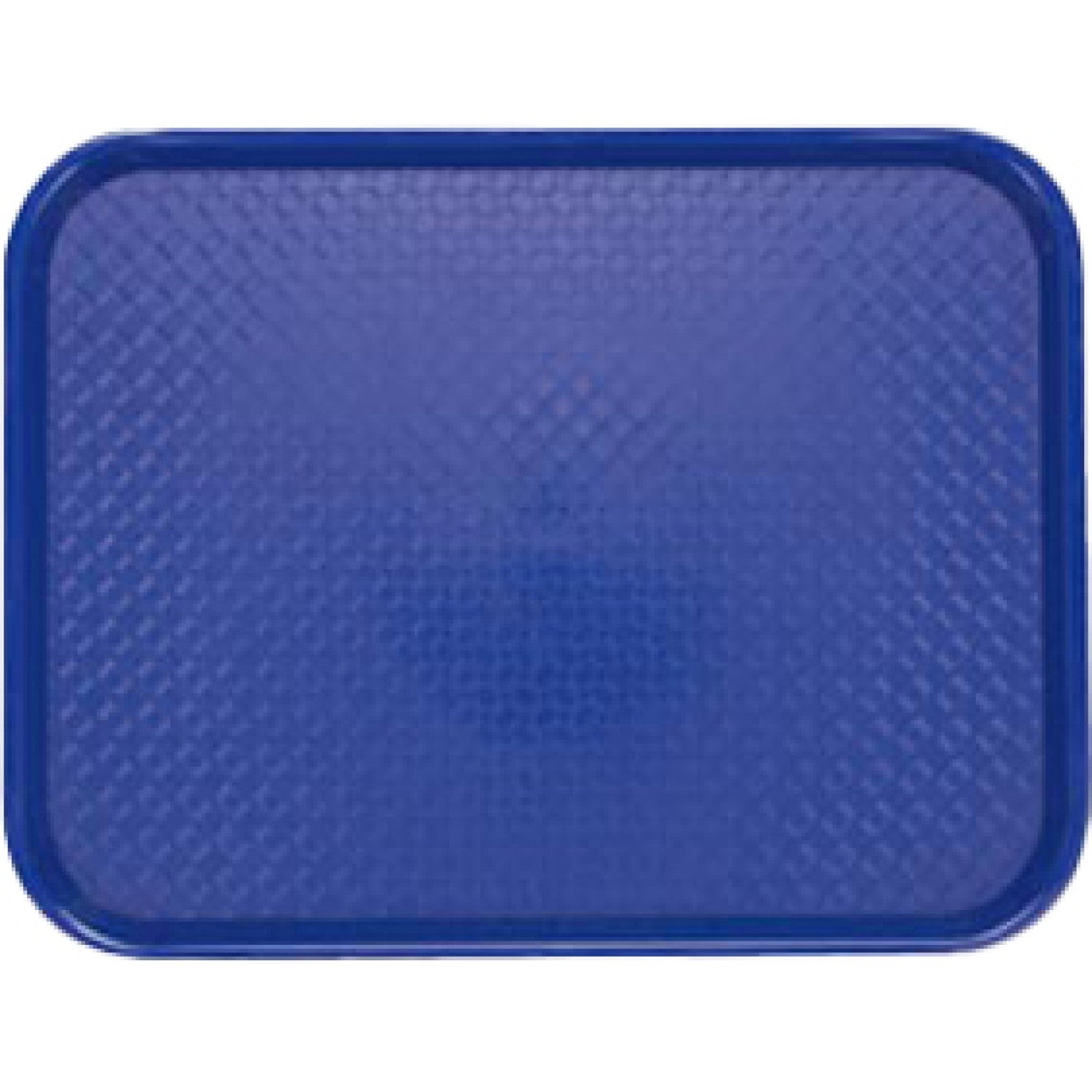 Fast Food Tray Blue Polypropylene (PP) 406x295x19mm GZFH756