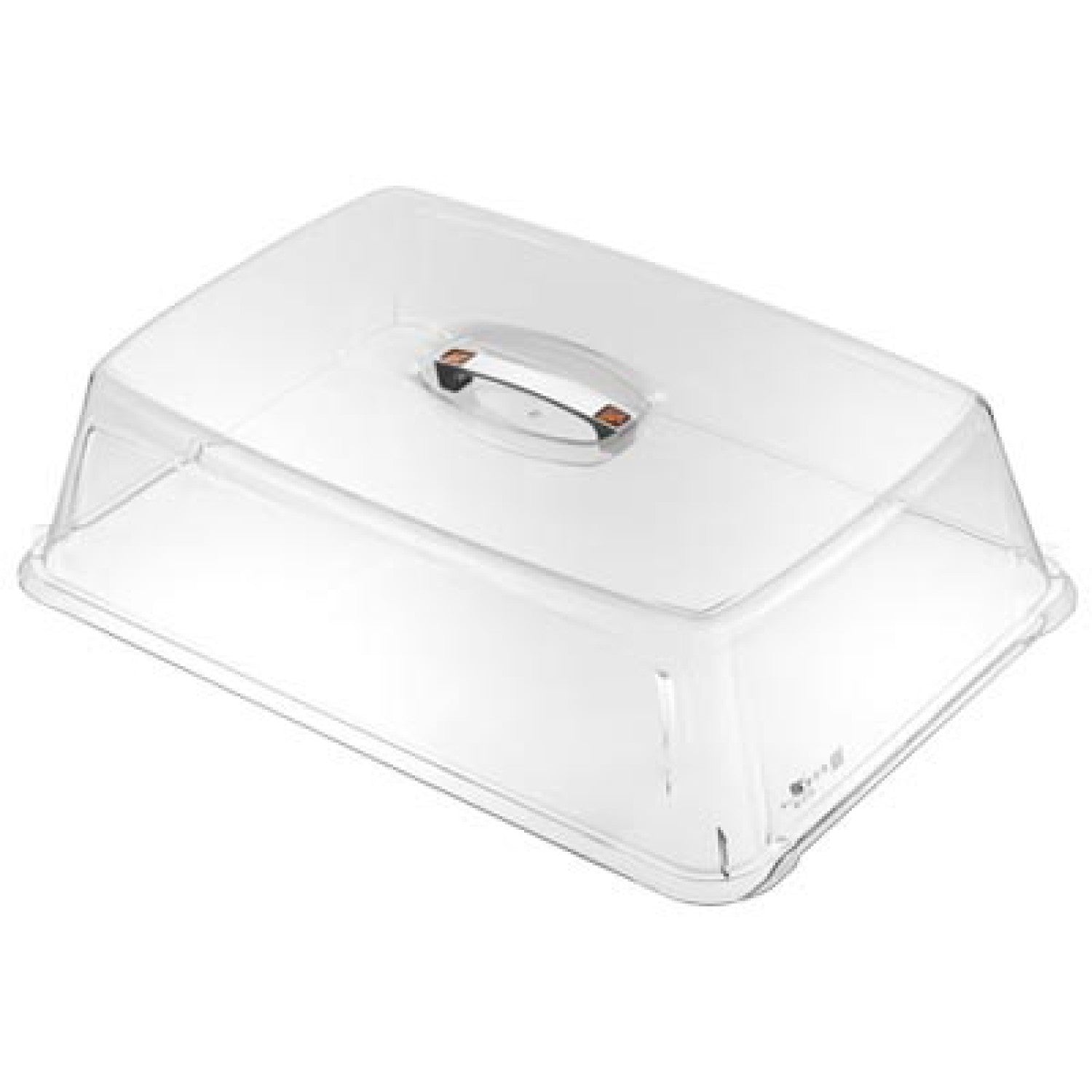 16"x12" Rectangular Food Cover Transparent Polycarbonate (PC) 369x267x100mm GZFH916