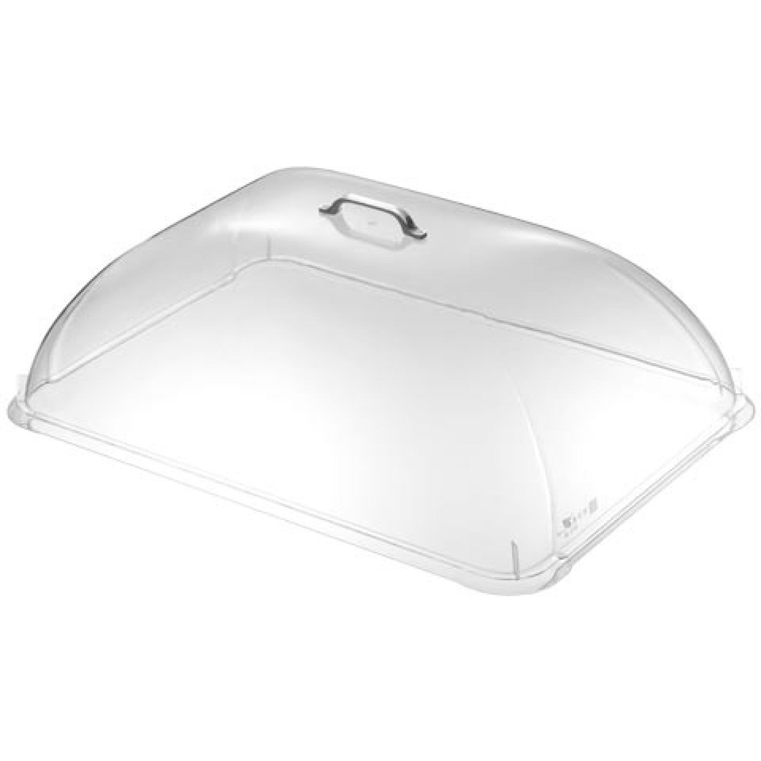 18"x14" Oval Food Cover Transparent Polycarbonate (PC) 406x306x130mm GZFH928