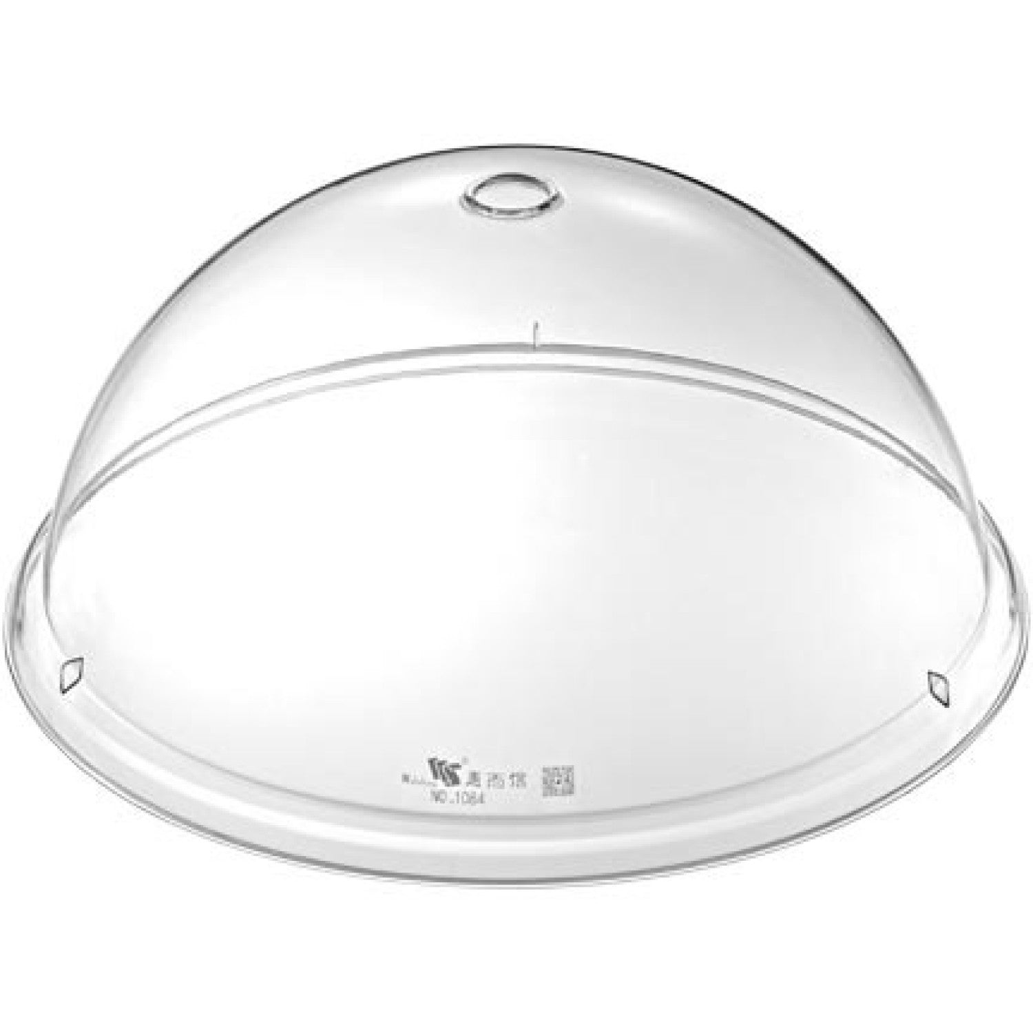 12" Round Food Cover Transparent Polycarbonate (PC) ϕ356x160mm GZFH938