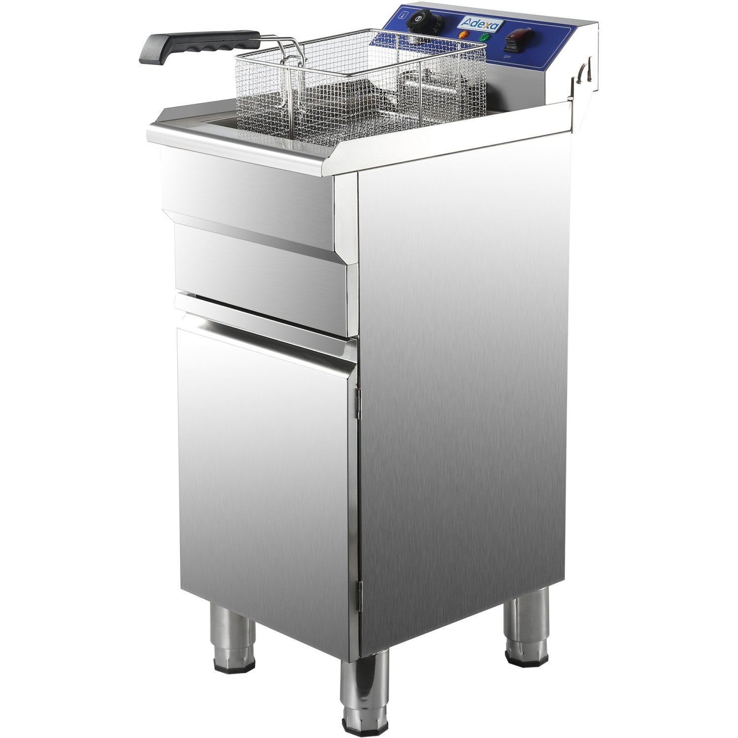 Commercial Fryer Single Electric 16 litre 5kW Free standing