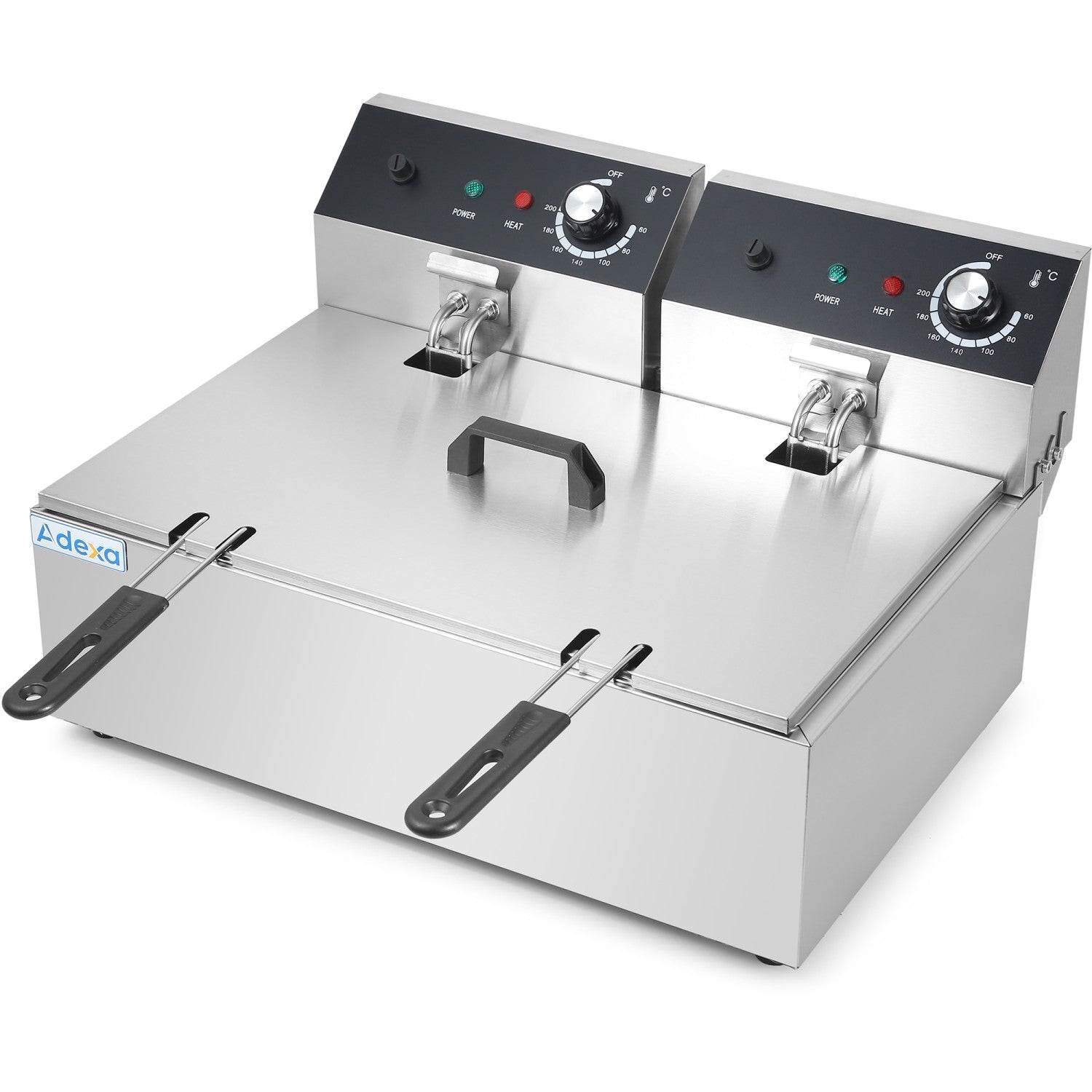 Commercial Fryer Single Electric 12 litre 5kW Countertop HEF83A