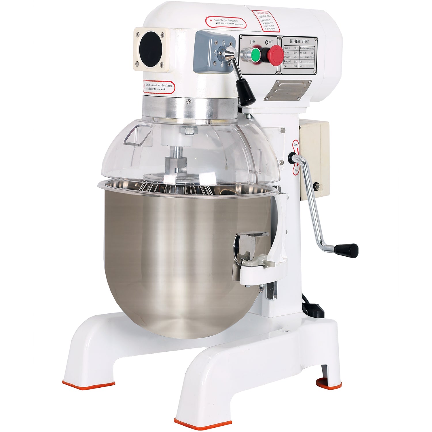 Commercial Planetary mixer Premium 20 litres 3 speeds HLB20