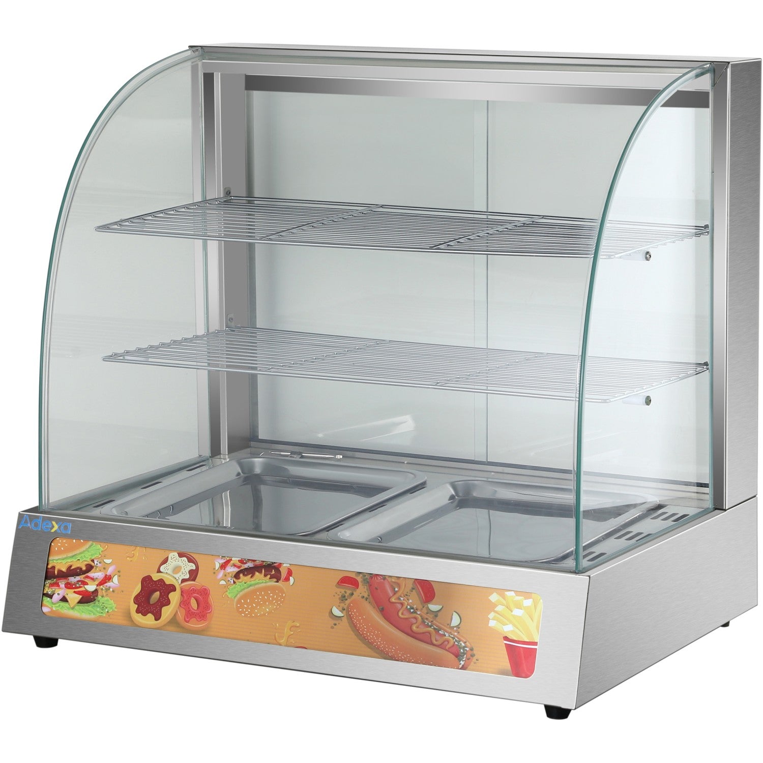 Commercial Hot Display Case Pie Warmer Countertop HW3PS
