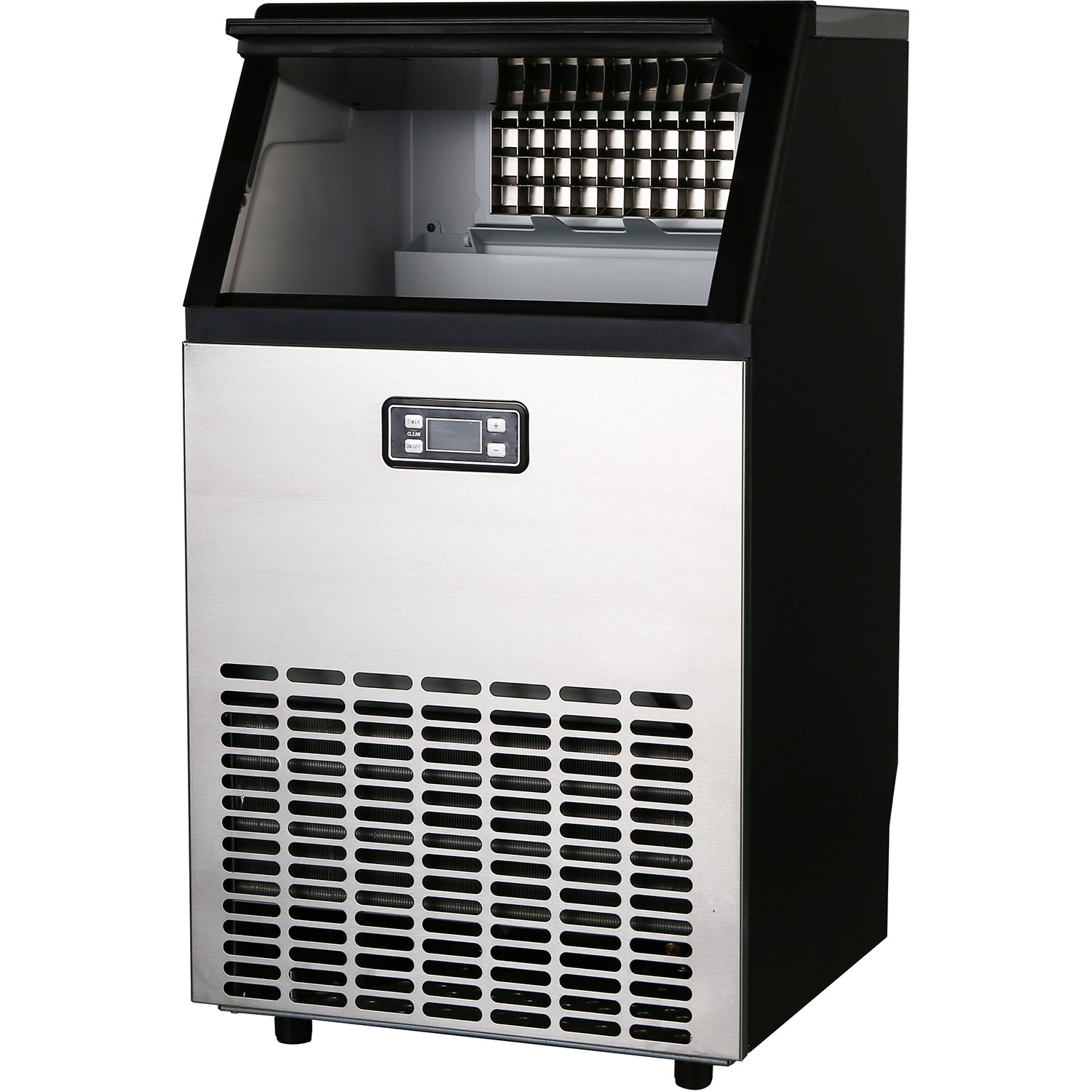 Commercial Ice Cube Machine Under counter 45kg/24h 13kg bin HZB45