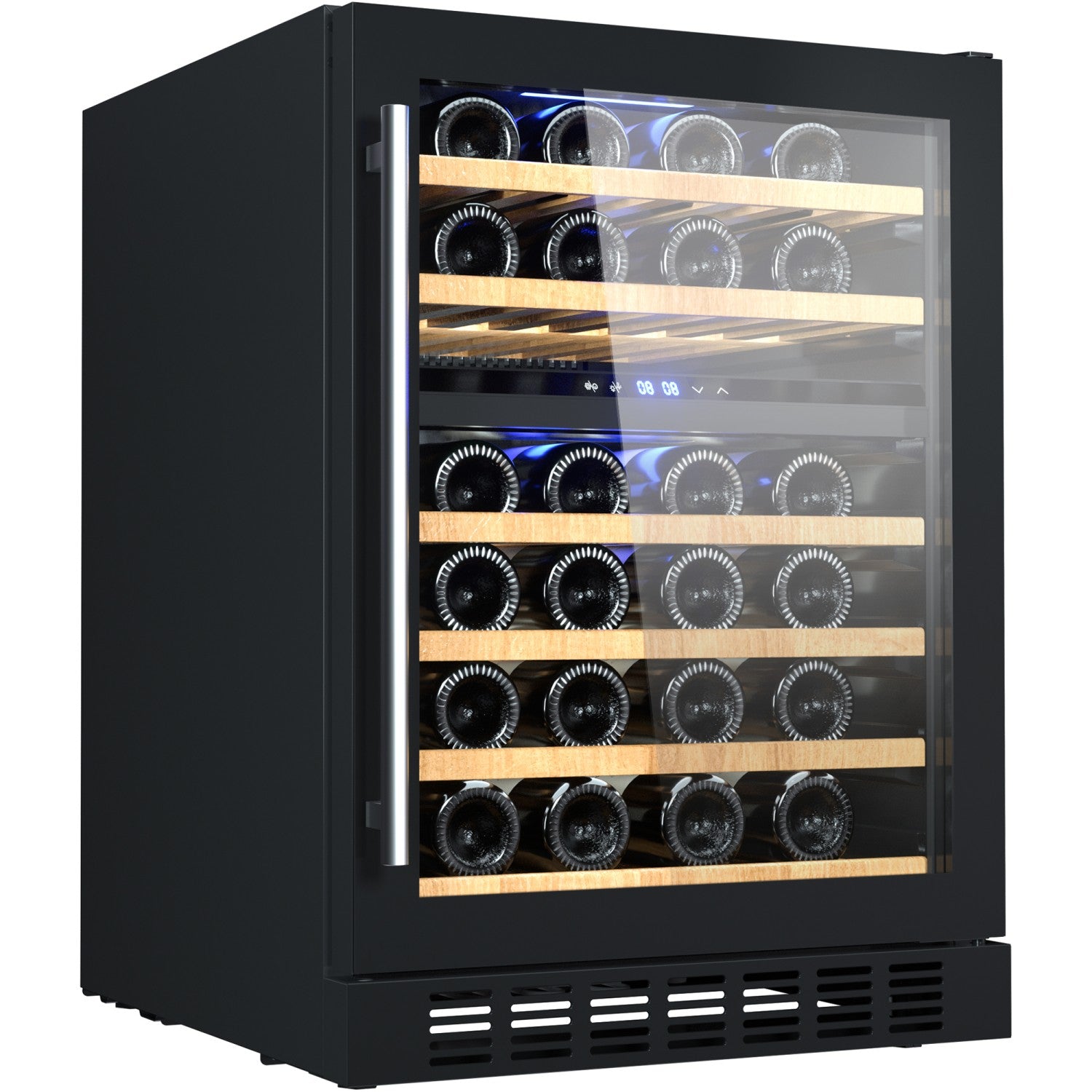 Professional Wine cooler Dual zone 46 bottles JC150WD
