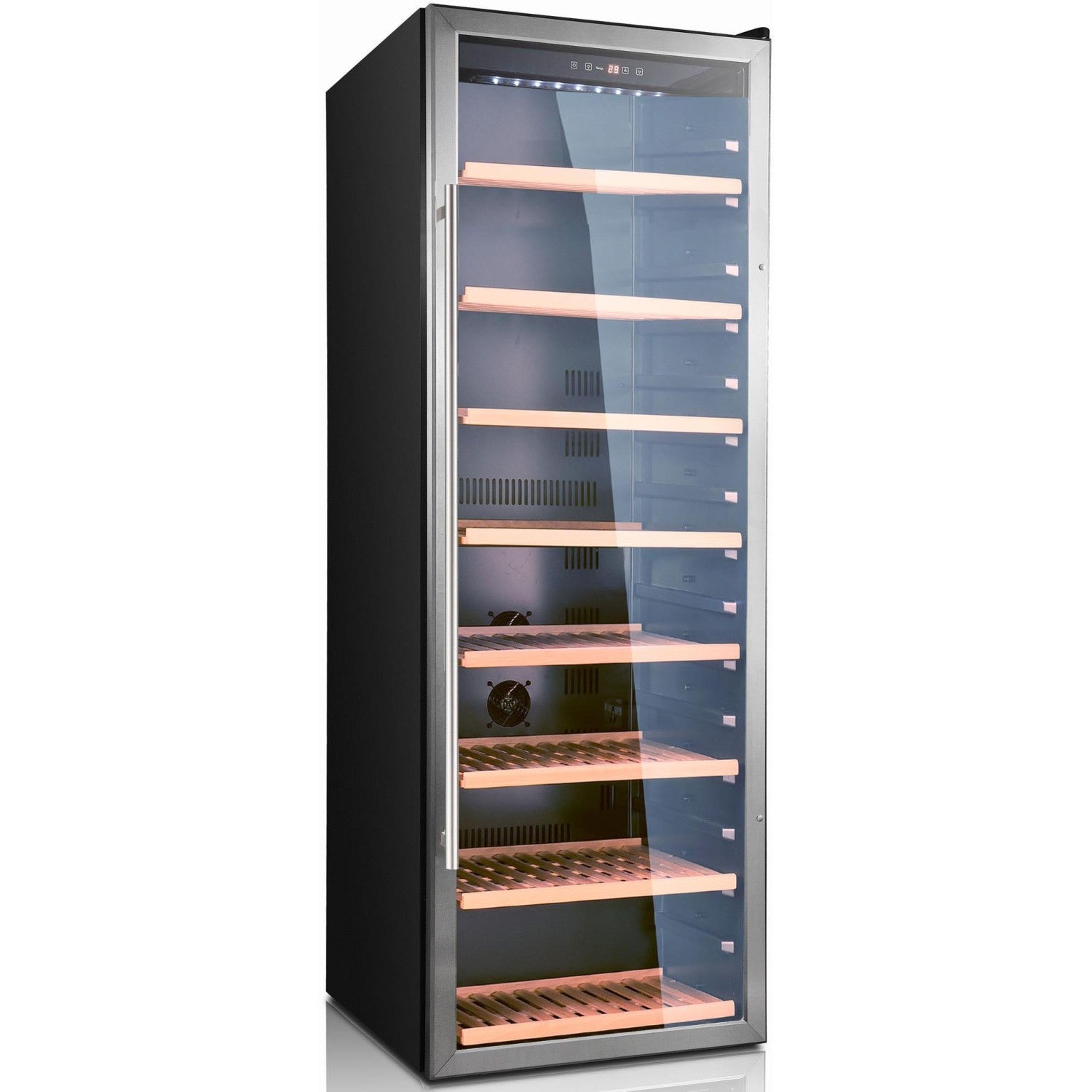 Professional Glass Front Wine Cooler 199 Bottles 428 Litres JC428A1E