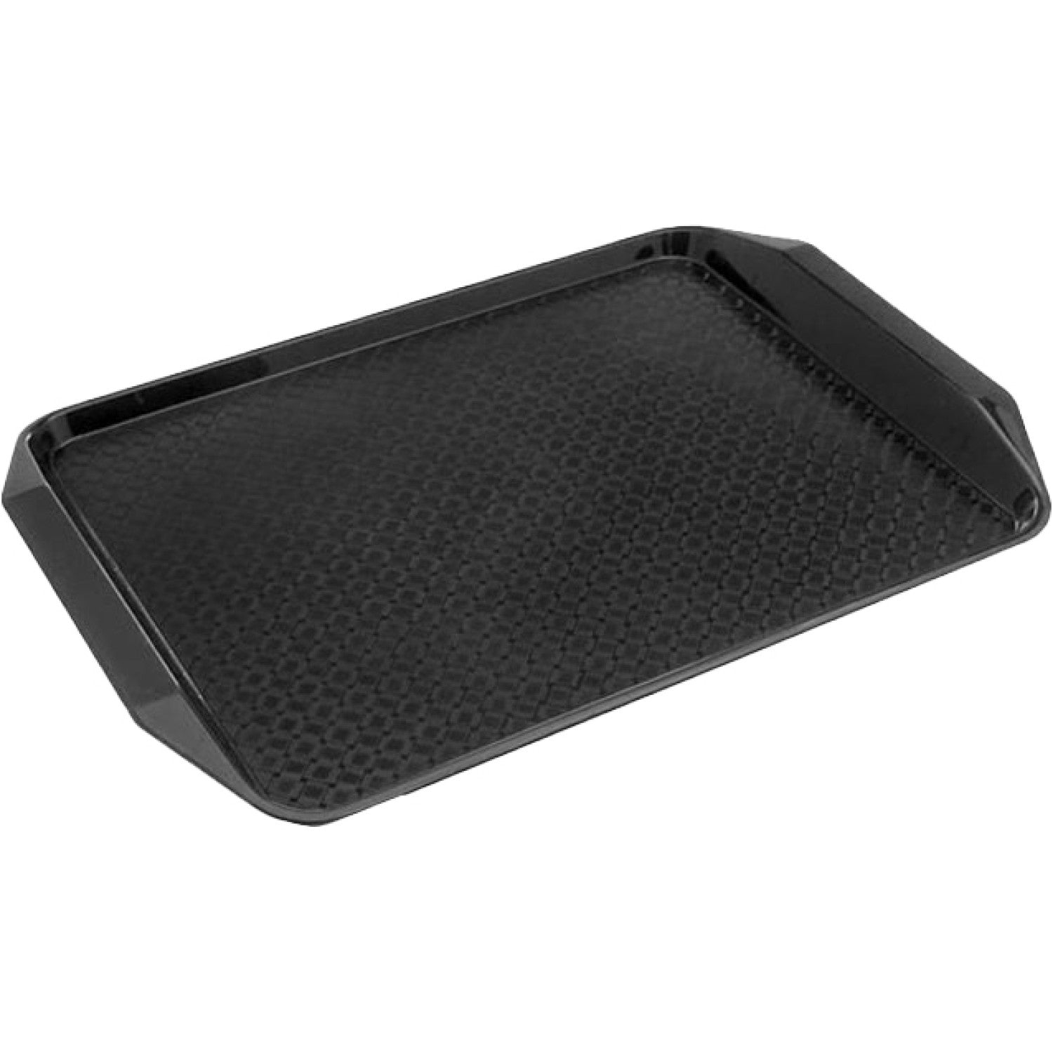 Serving Tray Polypropylene Rectangular 427x298x30mm Black JGM306