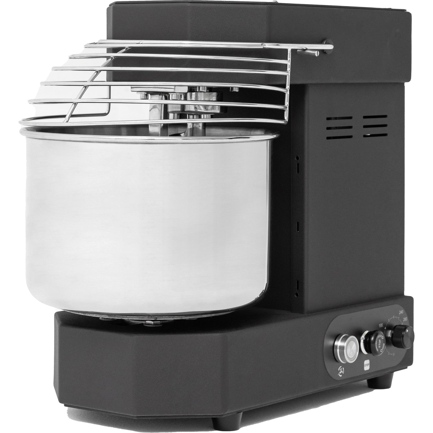 Commercial Table Spiral Dough Mixer 10L Stainless Steel Bowl 470x290x460mm JMM404