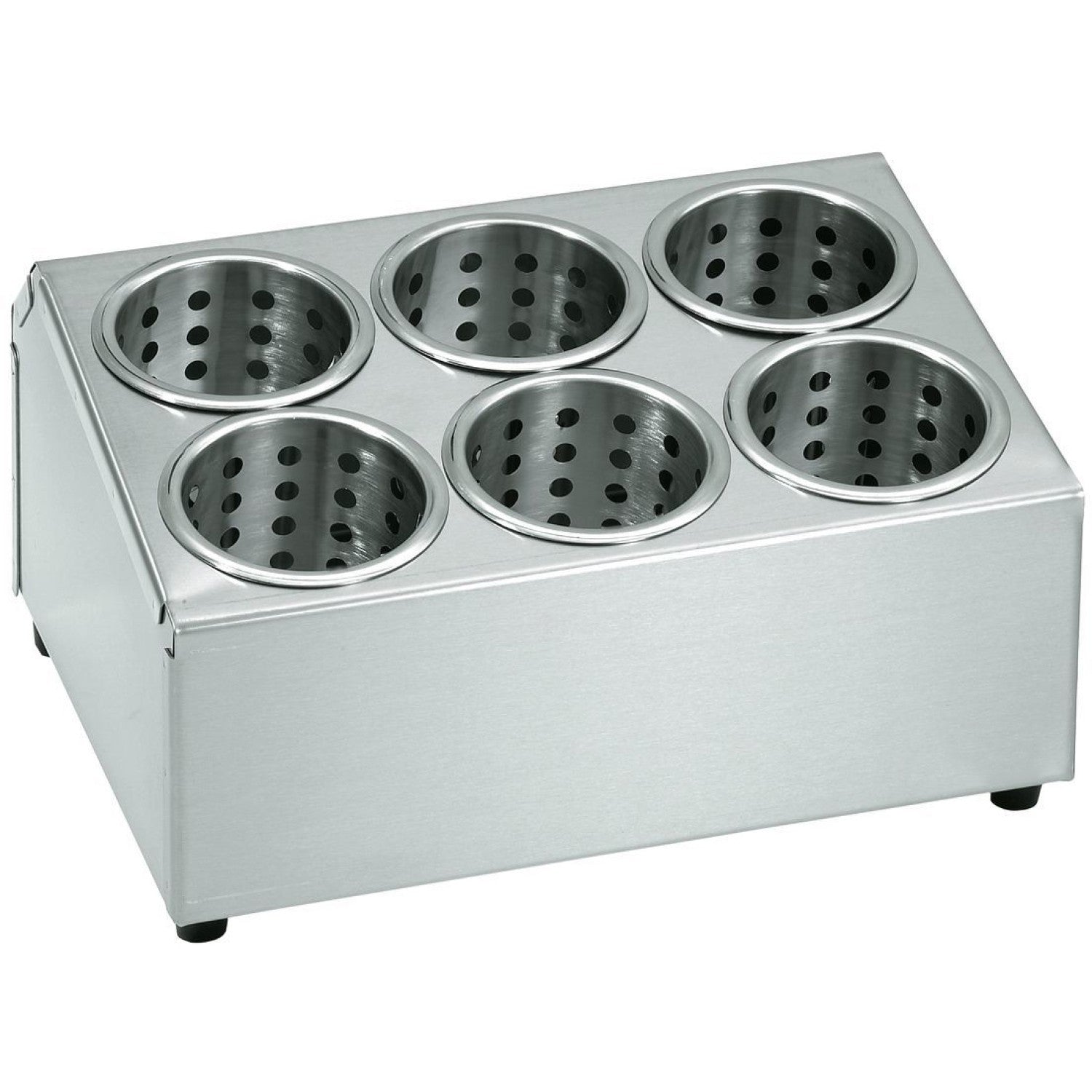 Commercial Cutlery Basket Holder 6 hole Stainless steel KFB06B