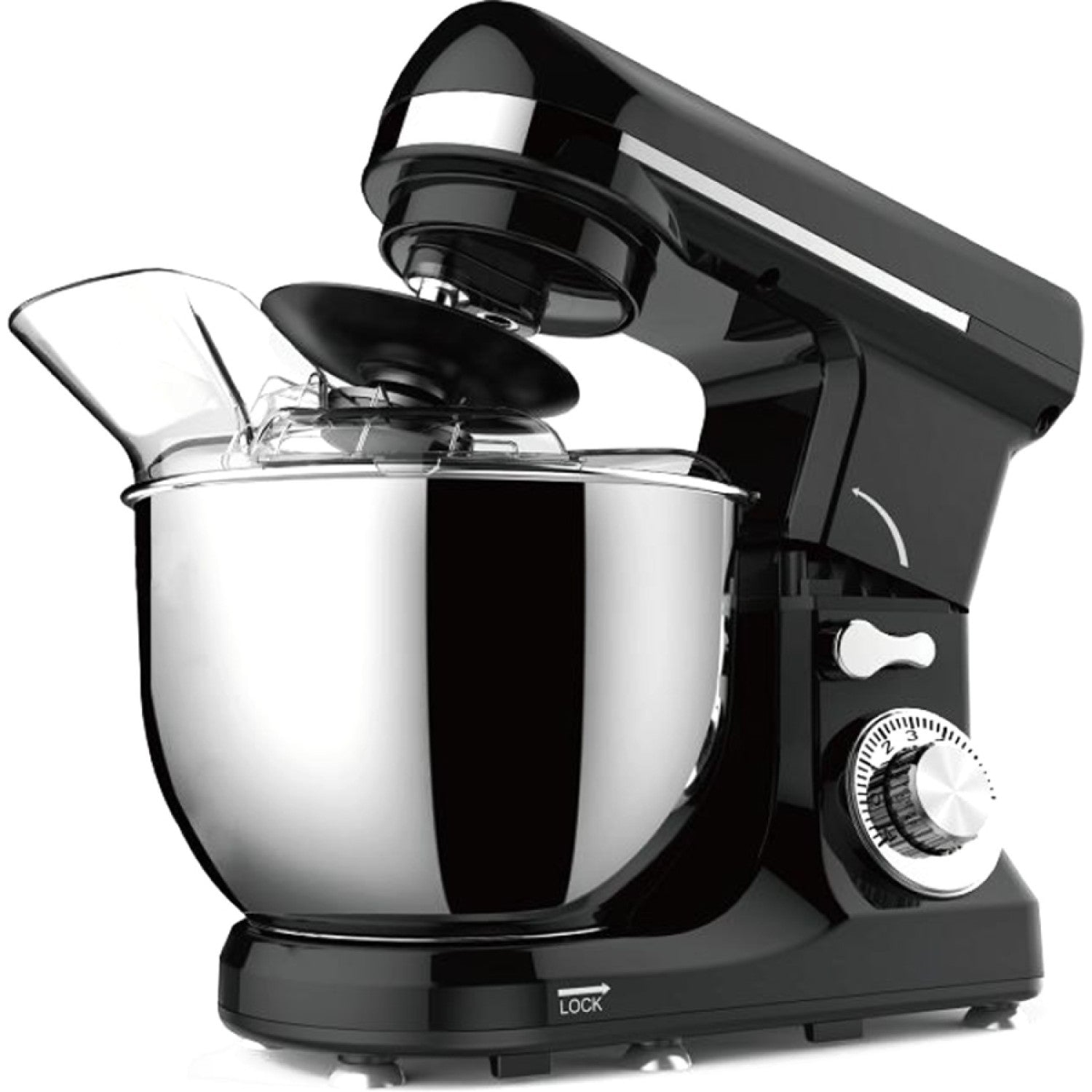 Professional Countertop Planetary mixer 5 litres 1kW Black MK37C