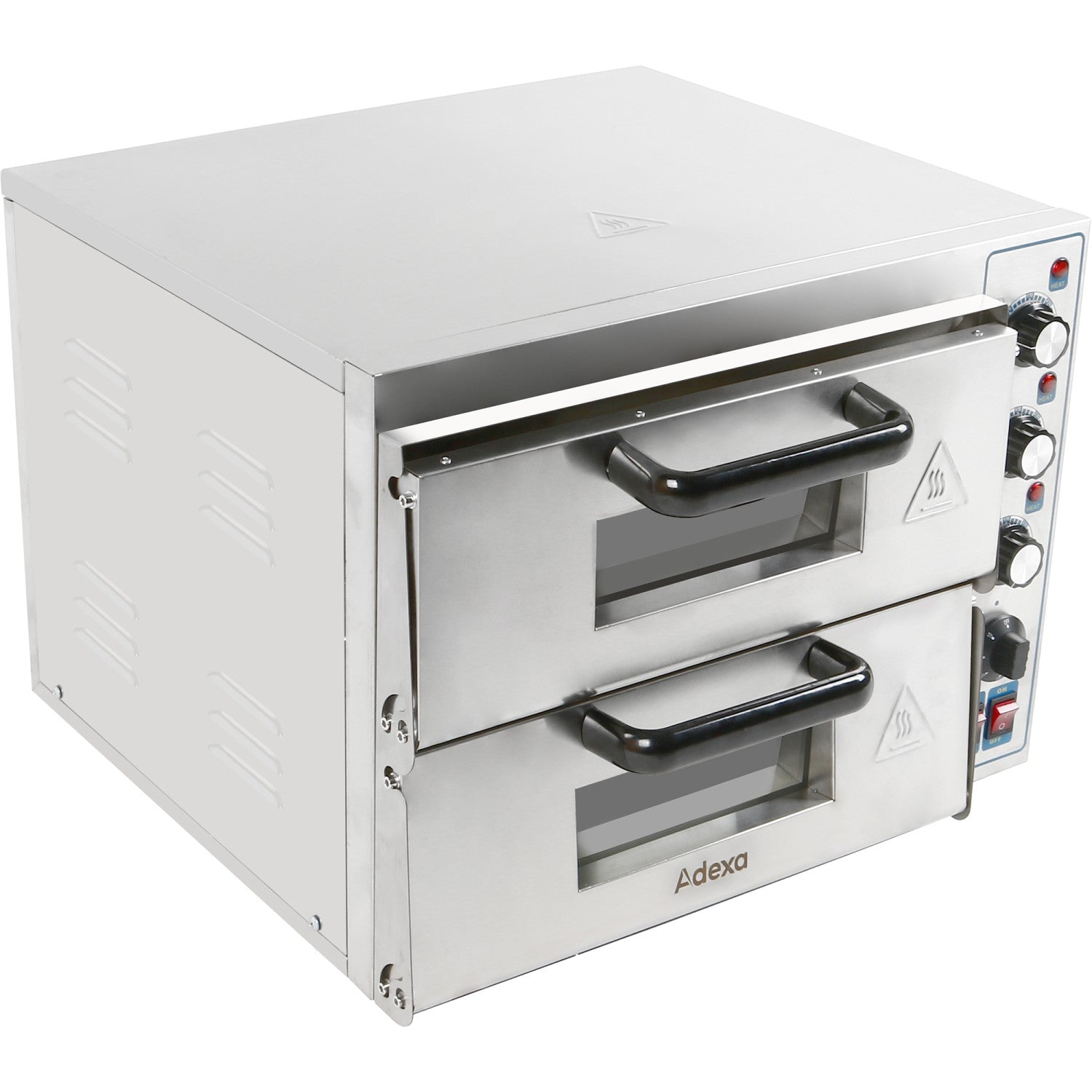 Electric Pizza oven 2 Chambers 410x420mm MLP2ST