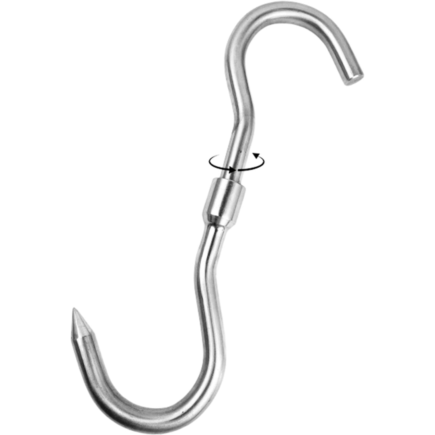 10" Rotating S Meat Hook Stainless Steel MXR2116