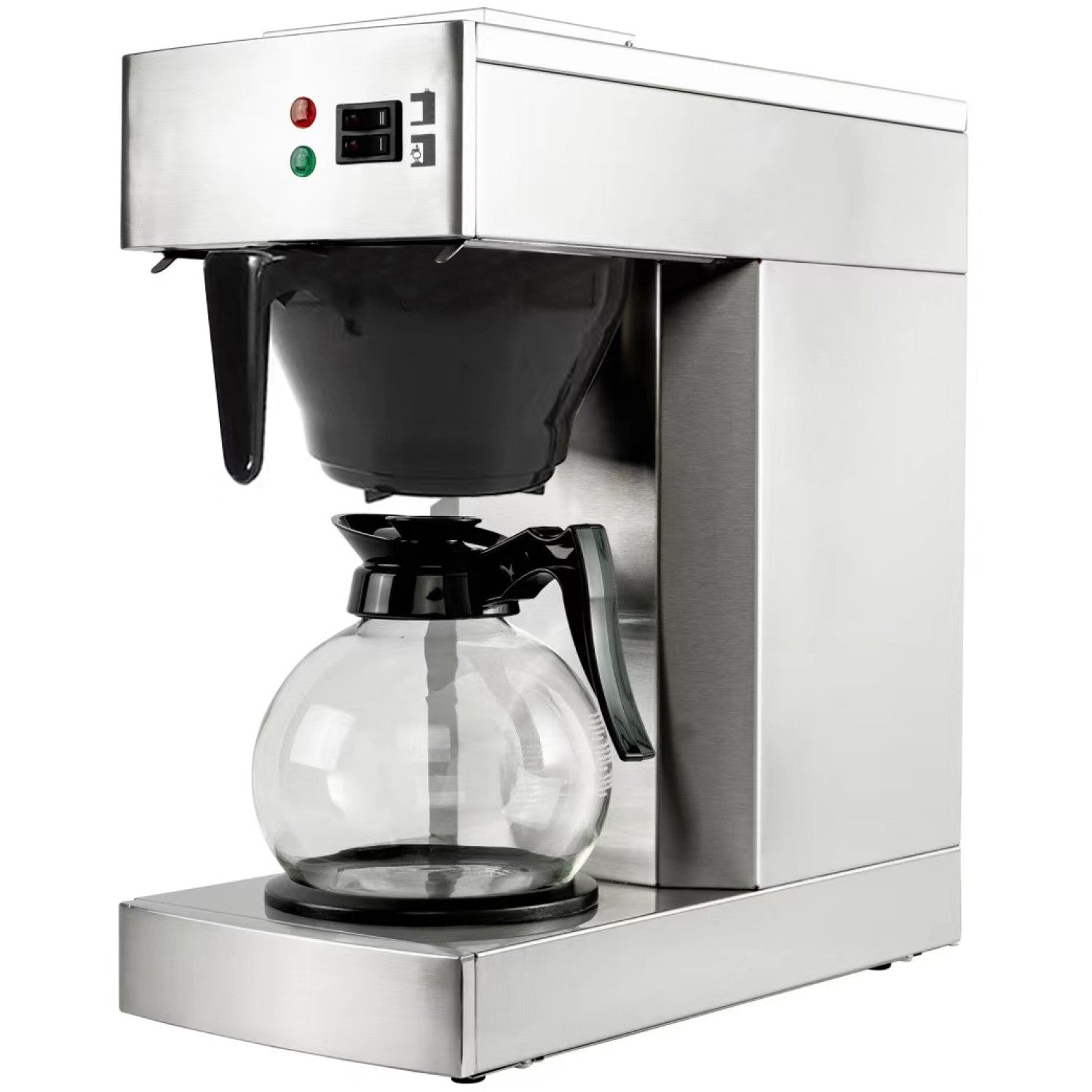 Commercial Filter Coffee maker Manual fill 1 glass jug 2 hotplates RB386AD1