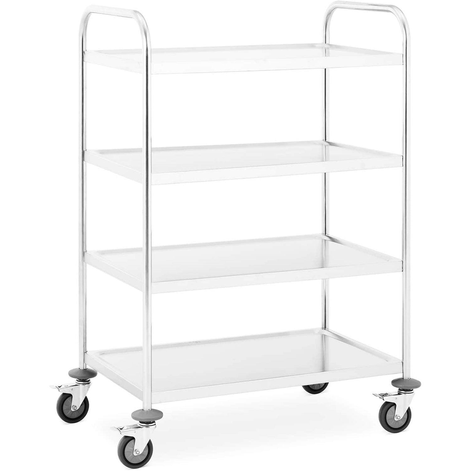 Commercial Serving/Service/Clearing Trolley Stainless steel 4 tier 845x525x1250mm 19208